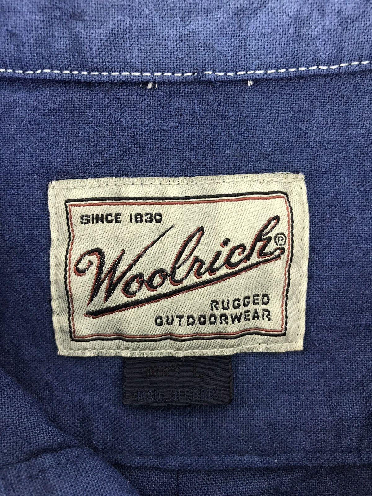 Japanese Brand Vintage Woolrich Rugged Outdoorwear Double Pocket Style Size US L / EU 52-54 / 3 - 7 Thumbnail