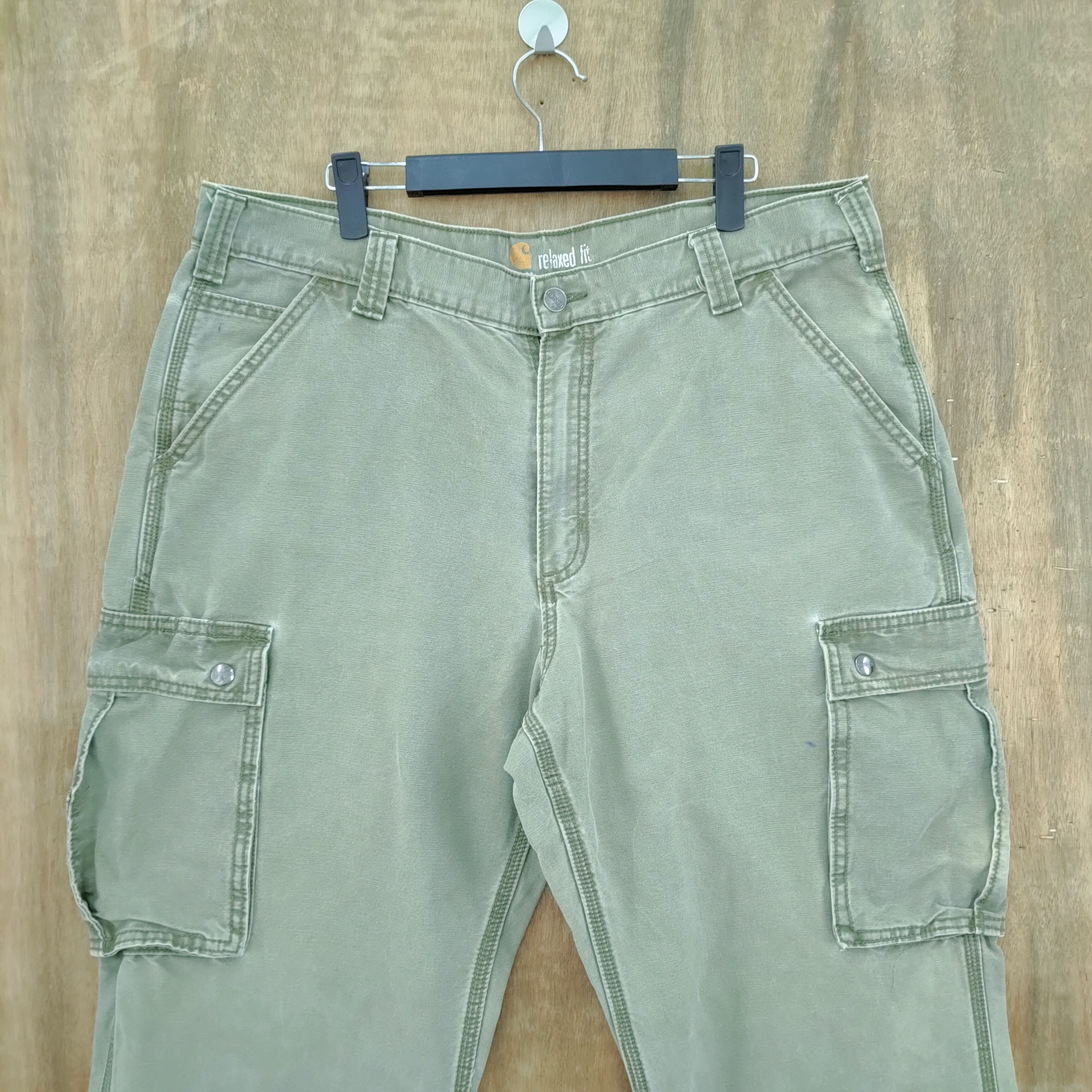 Carhartt CARHARTT FADED CARGO PANTS Size US 38 / EU 54 - 2 Thumbnail