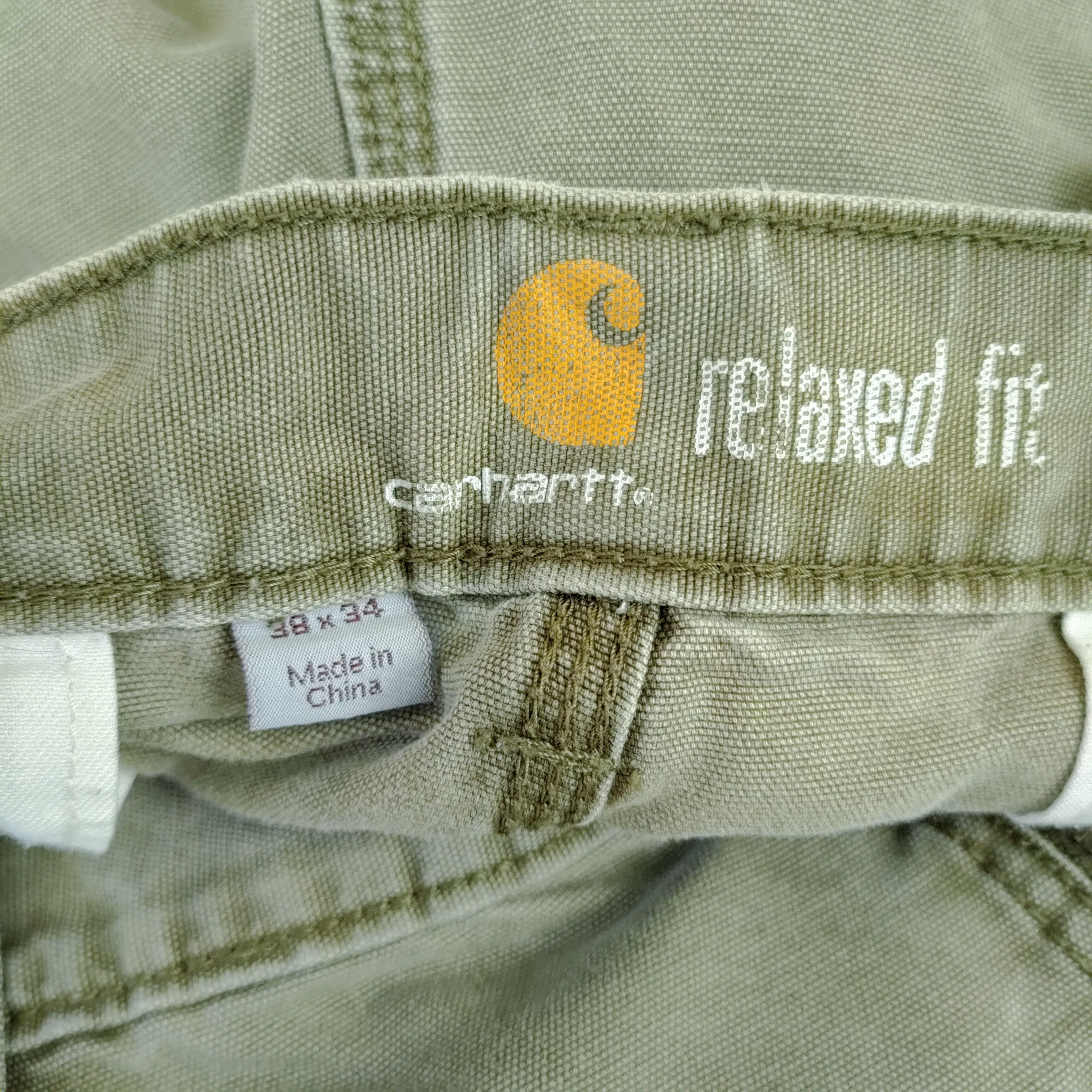 Carhartt CARHARTT FADED CARGO PANTS Size US 38 / EU 54 - 10 Thumbnail