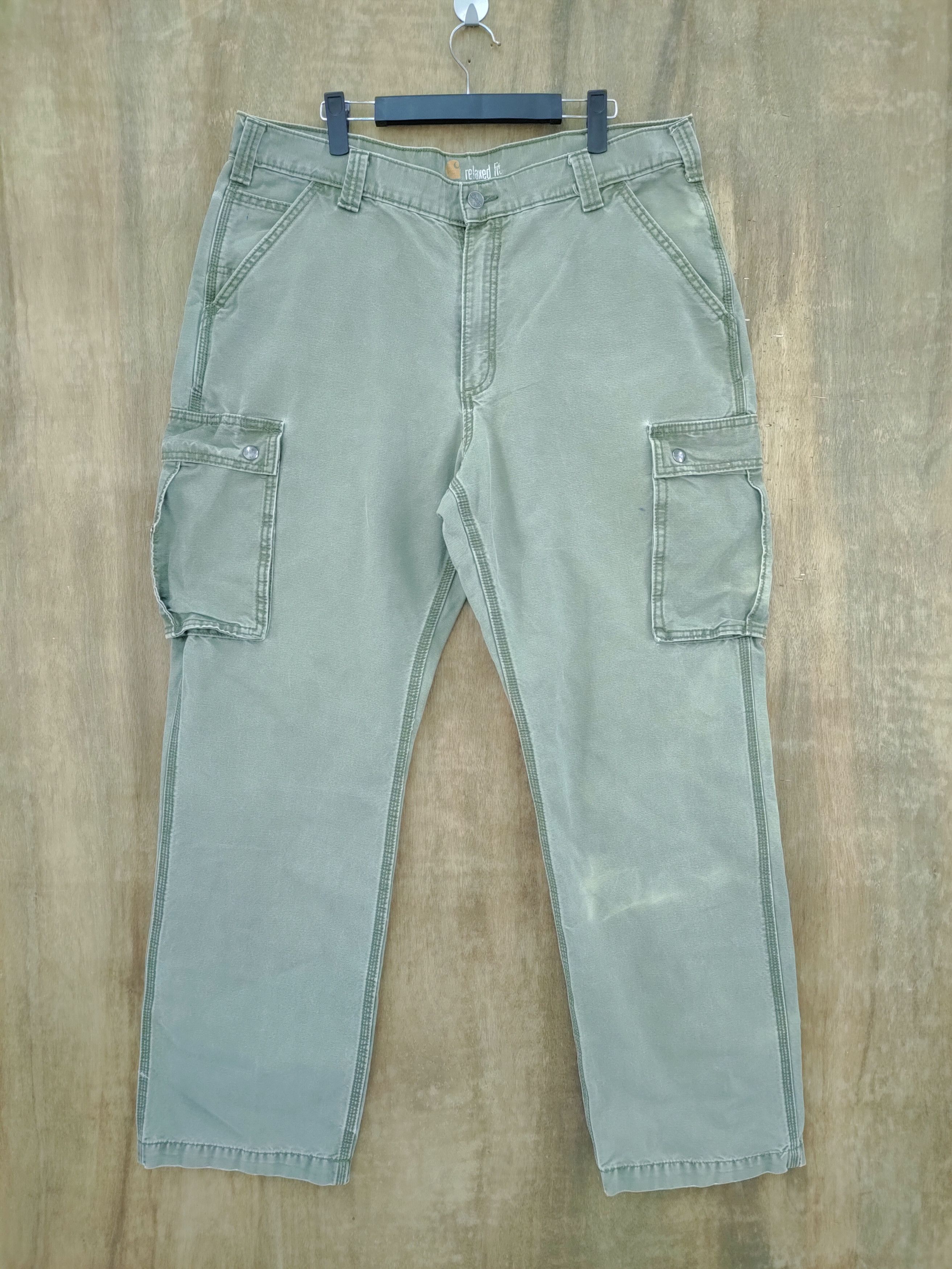 Carhartt CARHARTT FADED CARGO PANTS Size US 38 / EU 54 - 1 Thumbnail