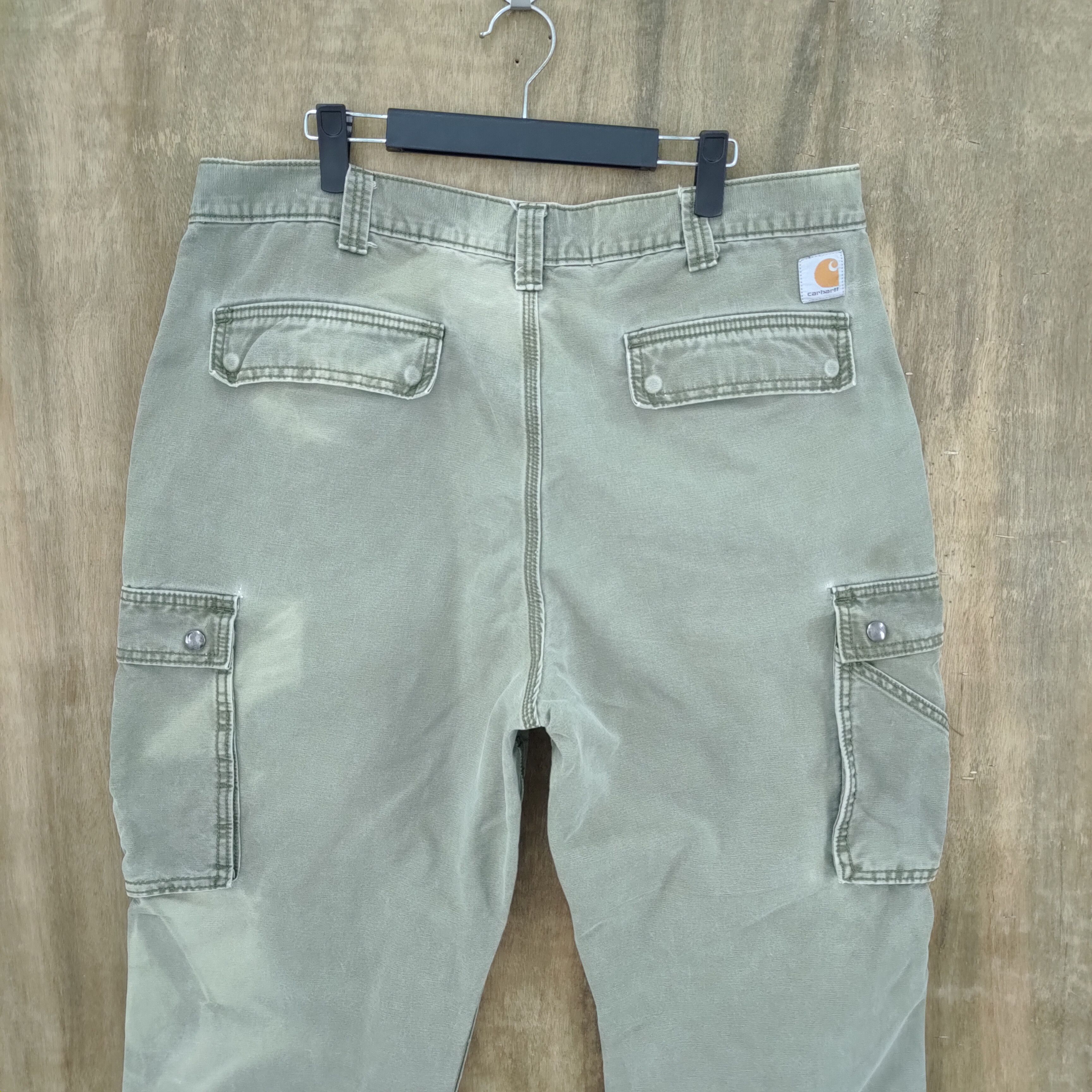Carhartt CARHARTT FADED CARGO PANTS Size US 38 / EU 54 - 6 Thumbnail