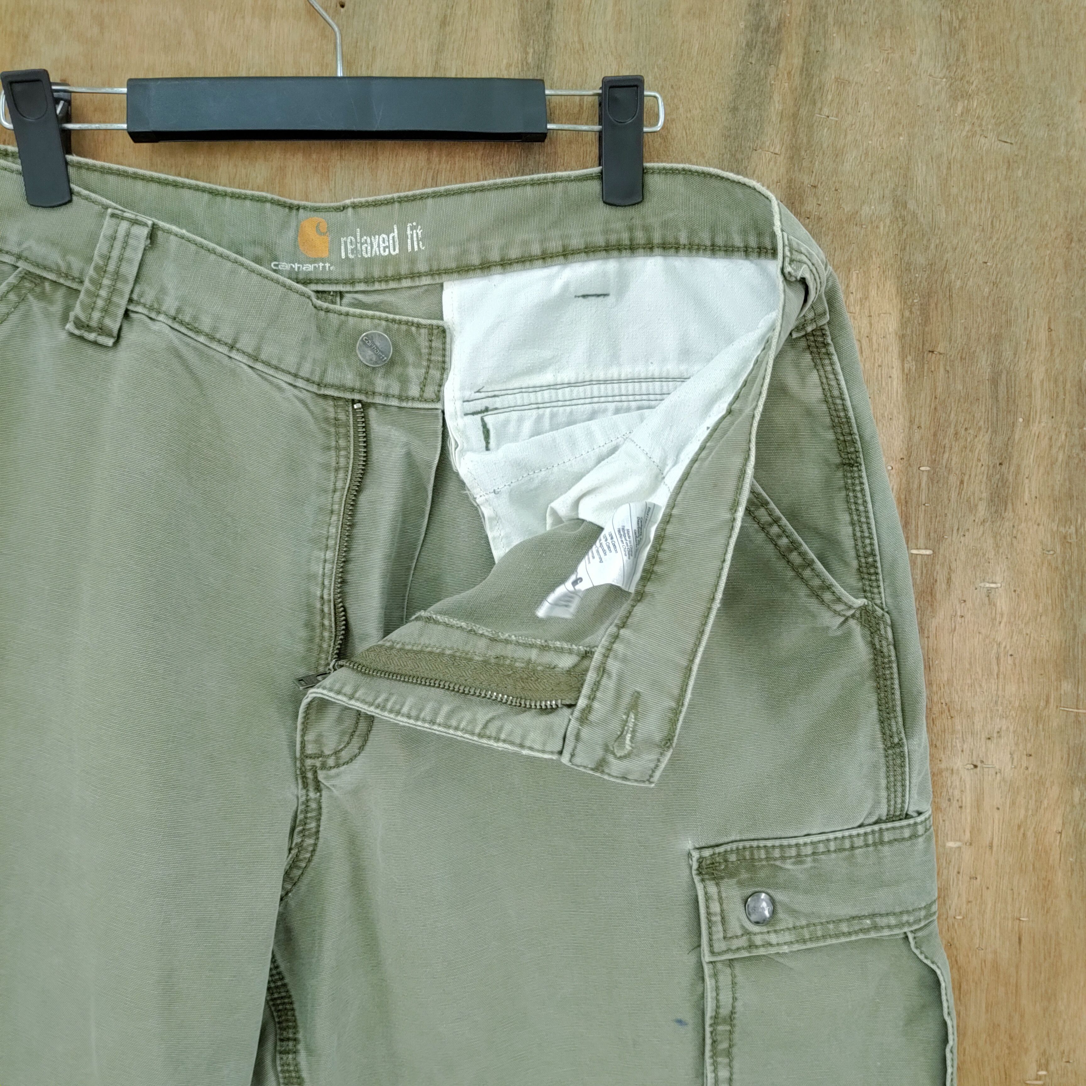 Carhartt CARHARTT FADED CARGO PANTS Size US 38 / EU 54 - 4 Thumbnail