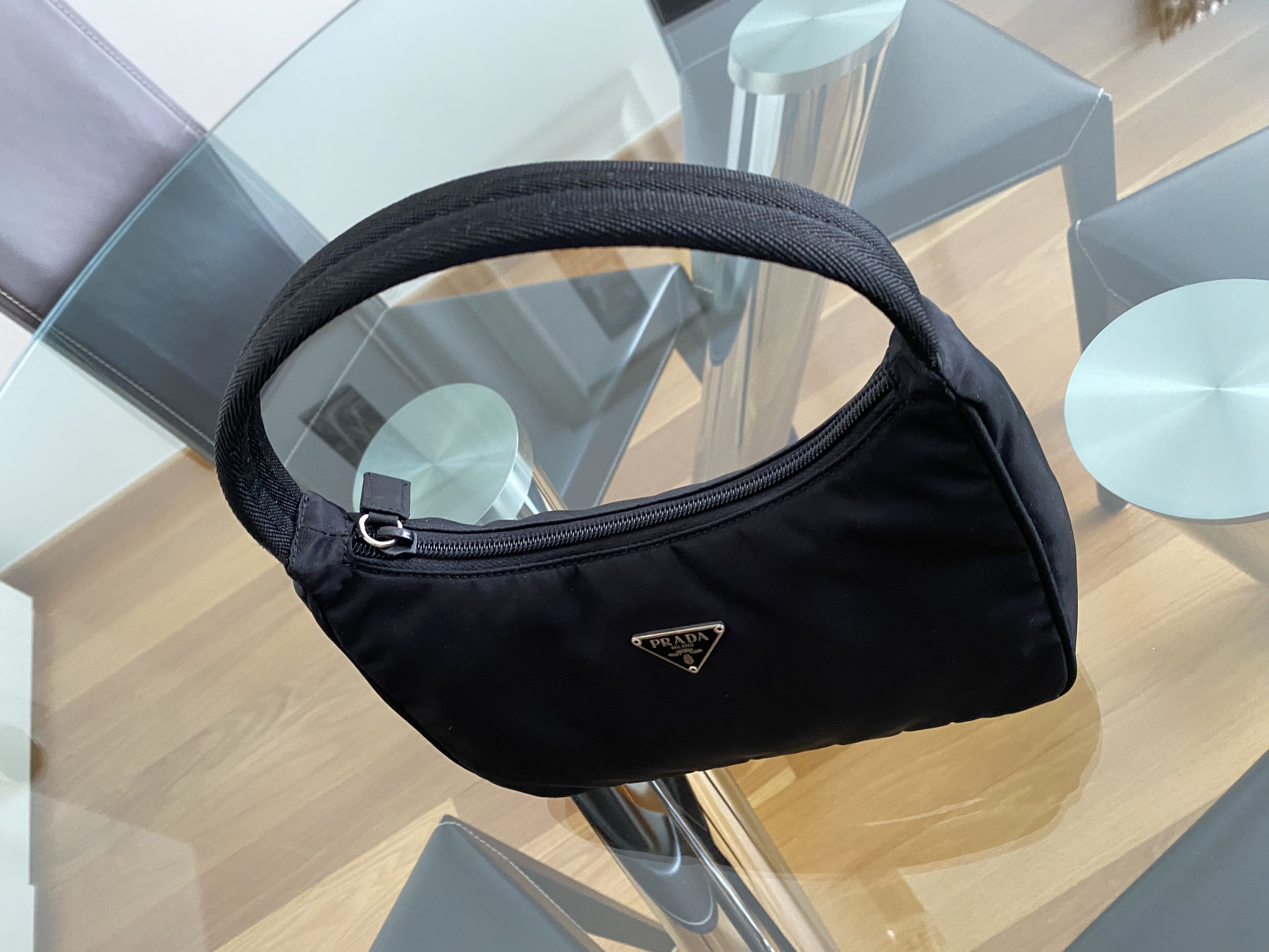 Prada PRADA MV515 TESSUTO SPORT MINI HOBO Grailed