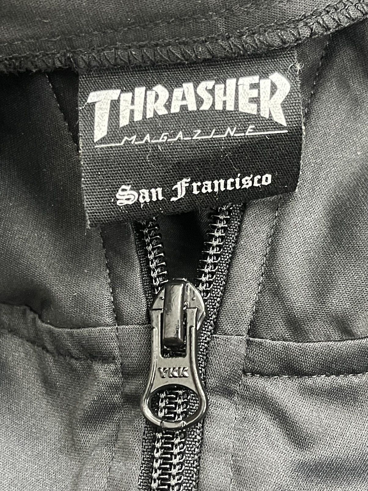 Thrasher THRASHER SKATEBOARD MAGAZINE DISTRESSED JACKET Size US M / EU 48-50 / 2 - 8 Thumbnail