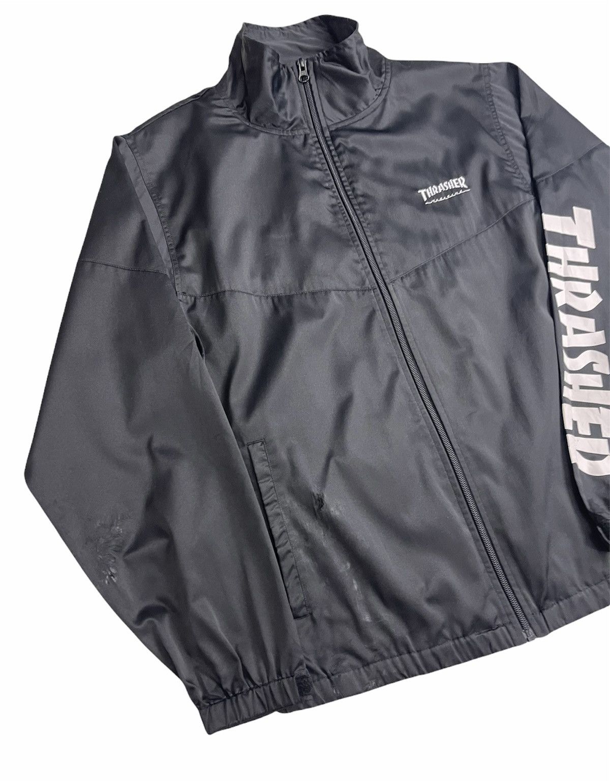 Thrasher THRASHER SKATEBOARD MAGAZINE DISTRESSED JACKET Size US M / EU 48-50 / 2 - 6 Thumbnail