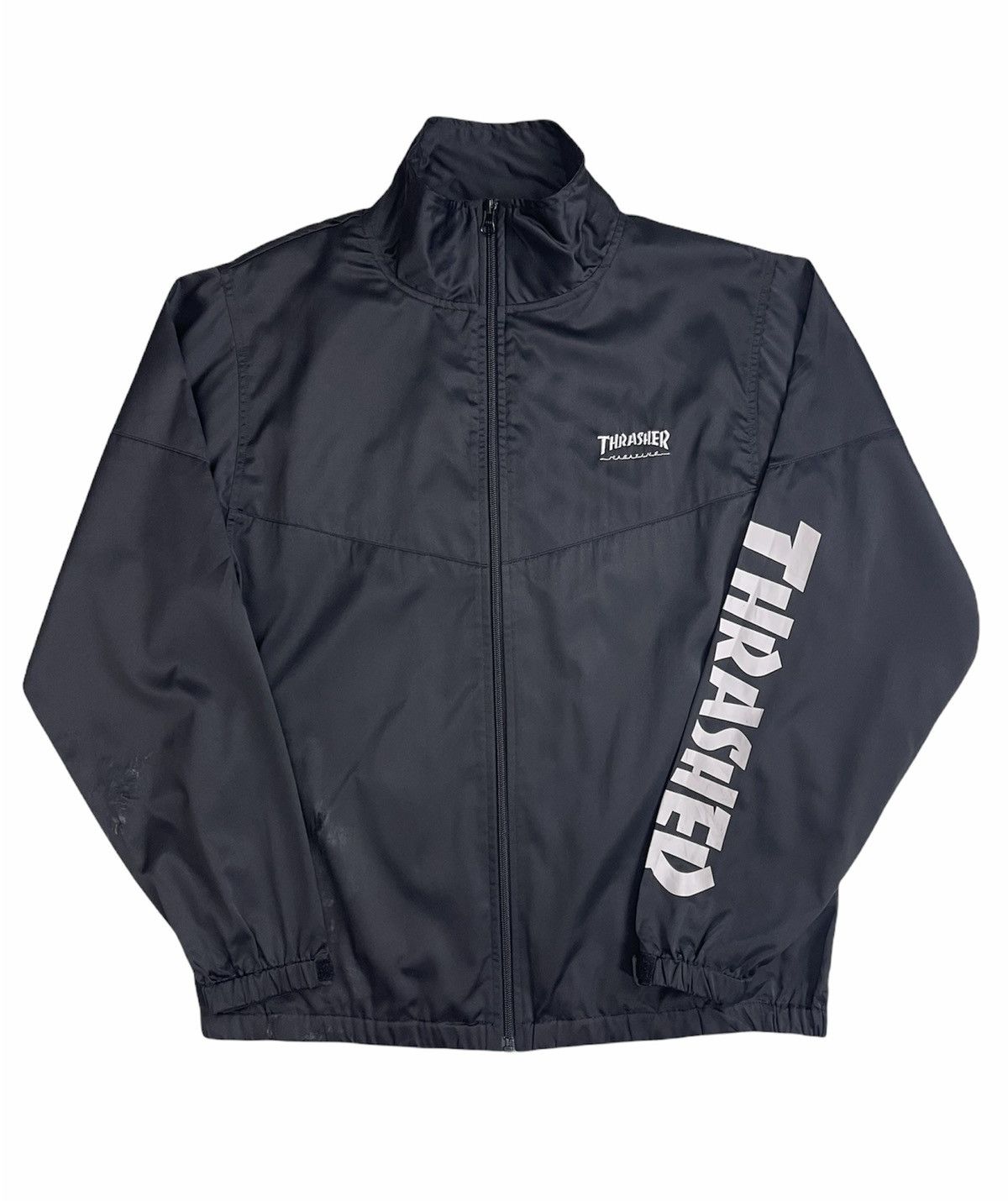 Thrasher THRASHER SKATEBOARD MAGAZINE DISTRESSED JACKET Size US M / EU 48-50 / 2 - 3 Thumbnail
