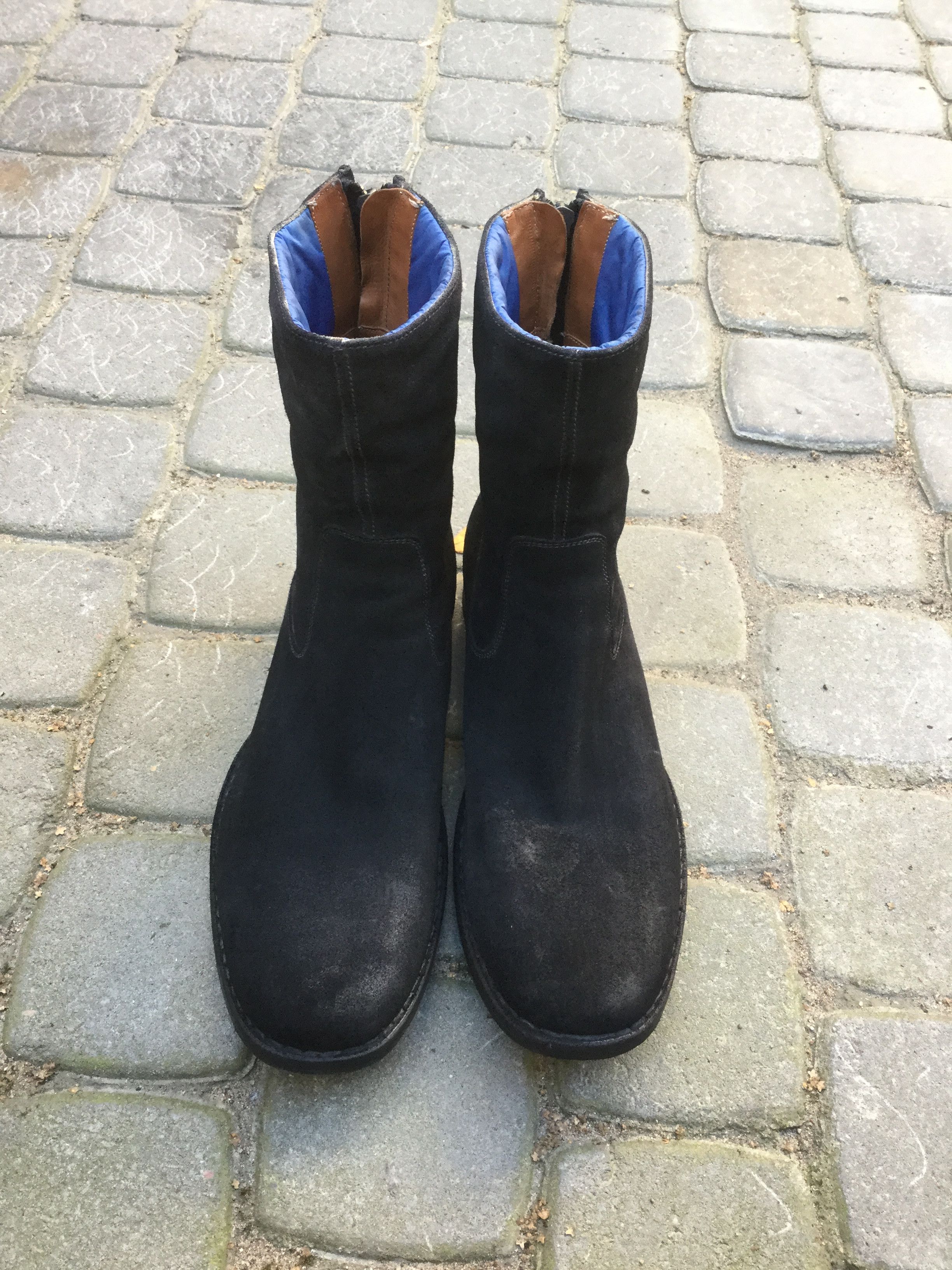 Premiata Black backzips.Like GUIDI or Paul Harnden boots Size US 8.5 / EU 41-42 - 2 Thumbnail
