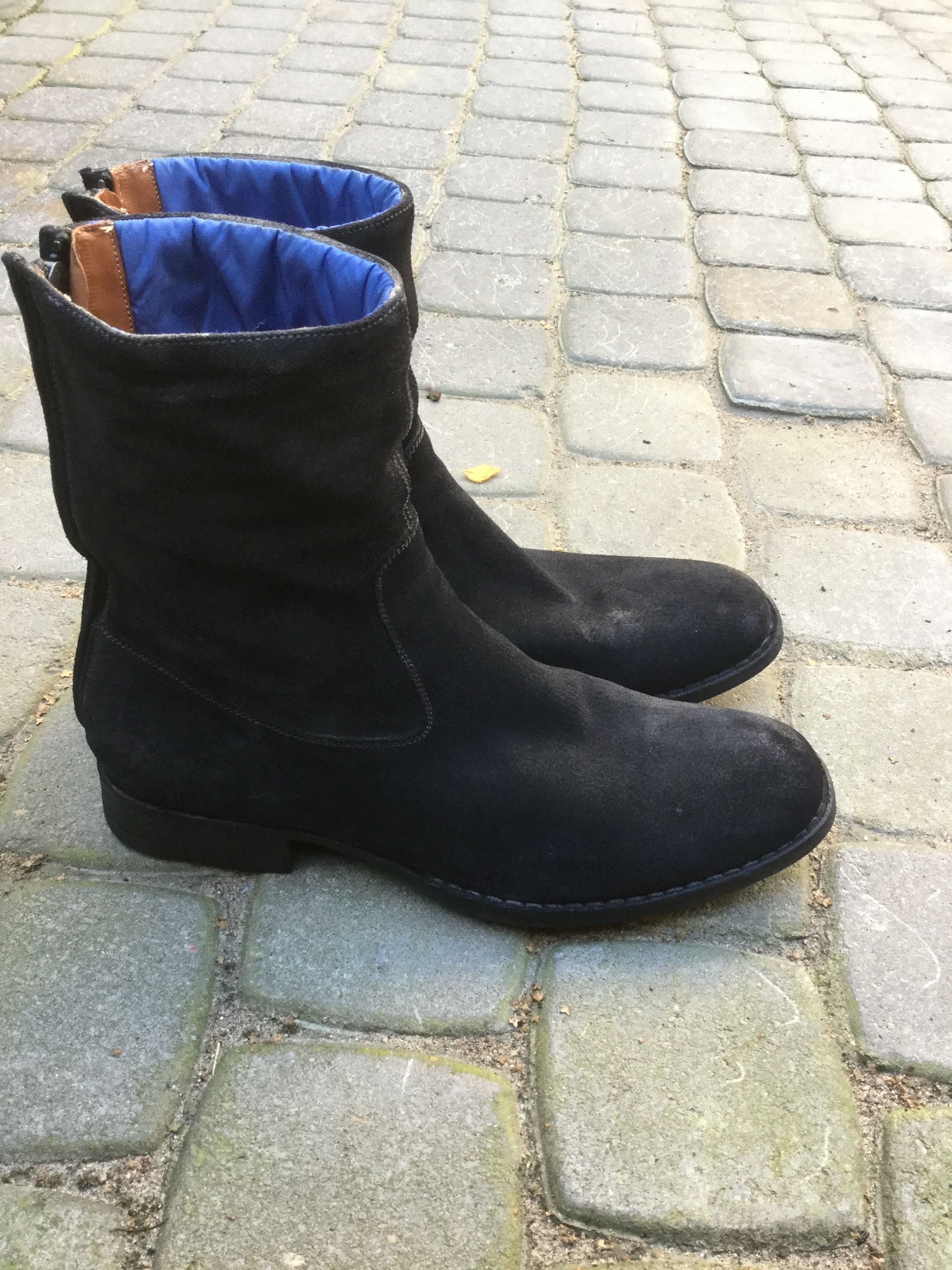 Premiata Black backzips.Like GUIDI or Paul Harnden boots Size US 8.5 / EU 41-42 - 3 Thumbnail