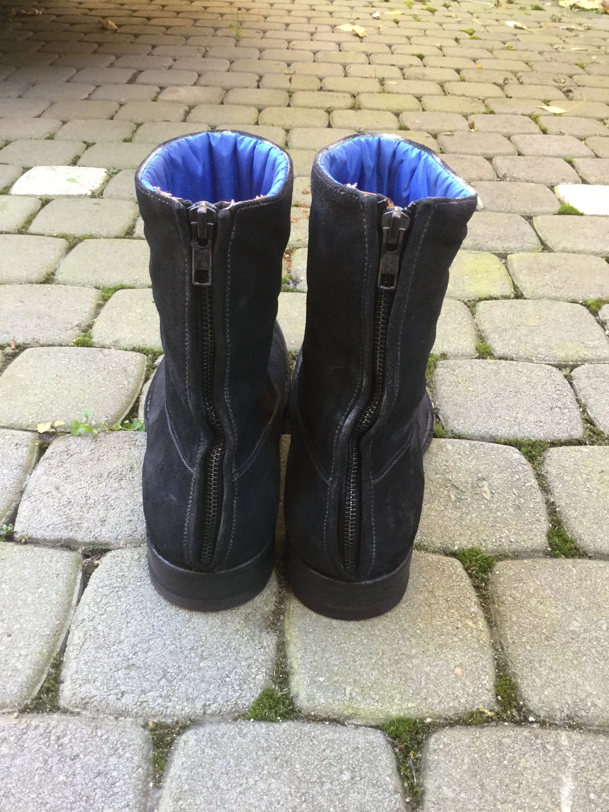 Premiata Black backzips.Like GUIDI or Paul Harnden boots Size US 8.5 / EU 41-42 - 4 Thumbnail