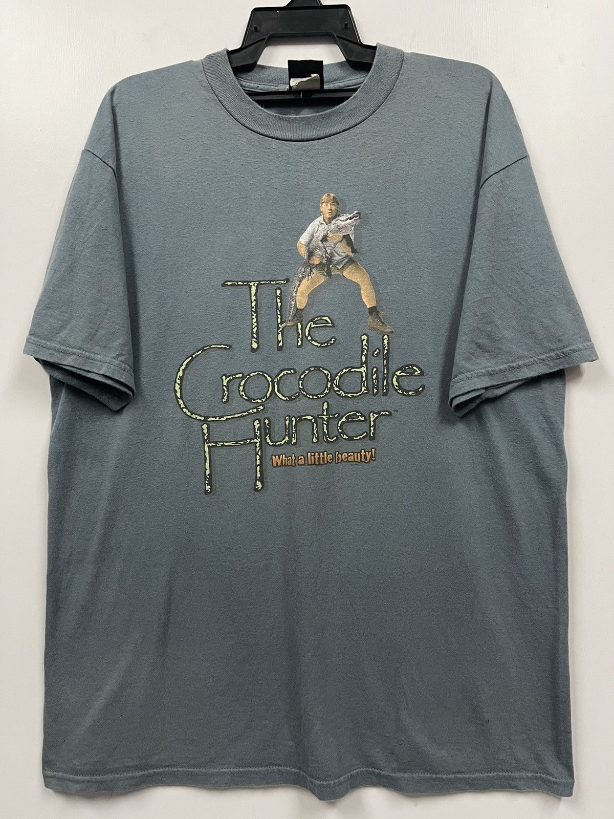 Giant Vintage 1999 The Crocodile Hunter T Shirt Size US XL / EU 56 / 4 - 2 Thumbnail