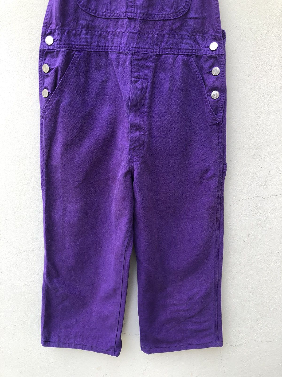 Big John Vintage Big John Japan Cropped Leg Overall Denim Size US 30 / EU 46 - 5 Thumbnail