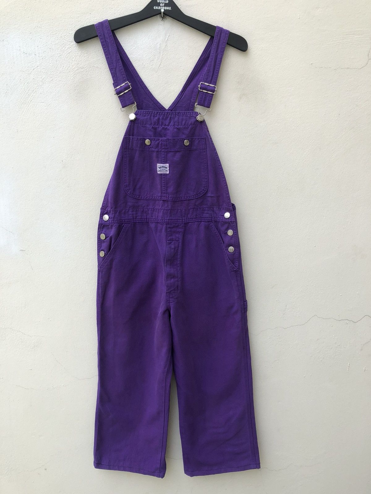 Big John Vintage Big John Japan Cropped Leg Overall Denim Size US 30 / EU 46 - 2 Thumbnail
