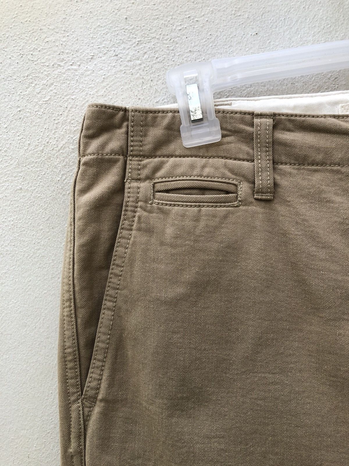 Maison MIHARA YASUHIRO Miharayasuhiro Japan Cropped Khaki Trouser Pant Size US 32 / EU 48 - 8 Thumbnail