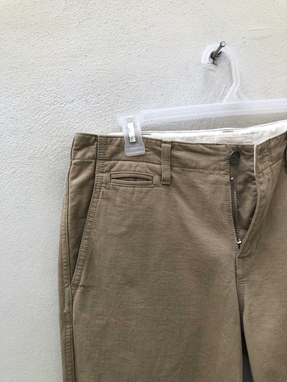 Maison MIHARA YASUHIRO Miharayasuhiro Japan Cropped Khaki Trouser Pant Size US 32 / EU 48 - 10 Thumbnail