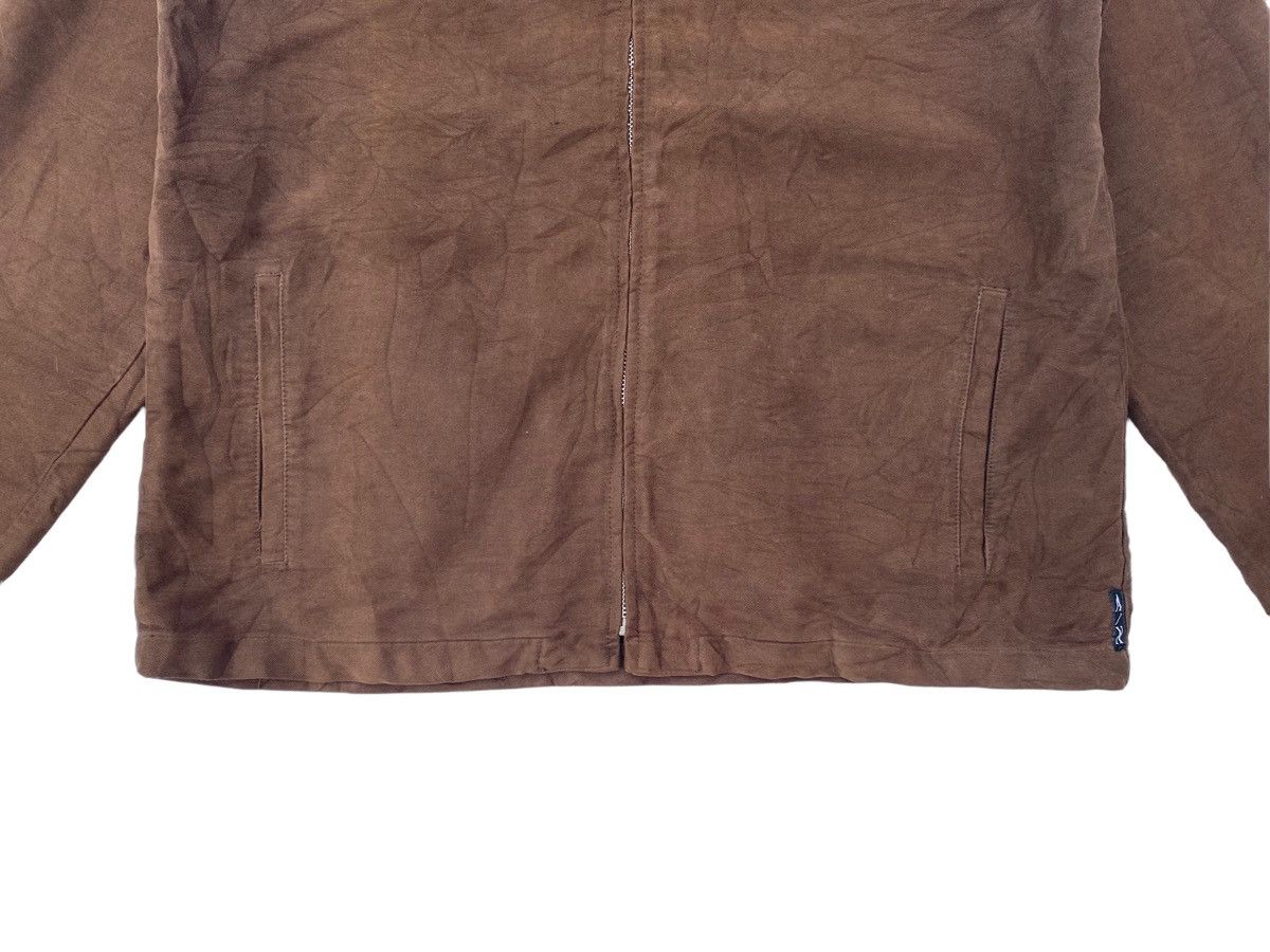 Armani Exchange × Vintage Vtg 90s ARMANI EXCHANGE zip up work jacket Size US M / EU 48-50 / 2 - 3 Thumbnail