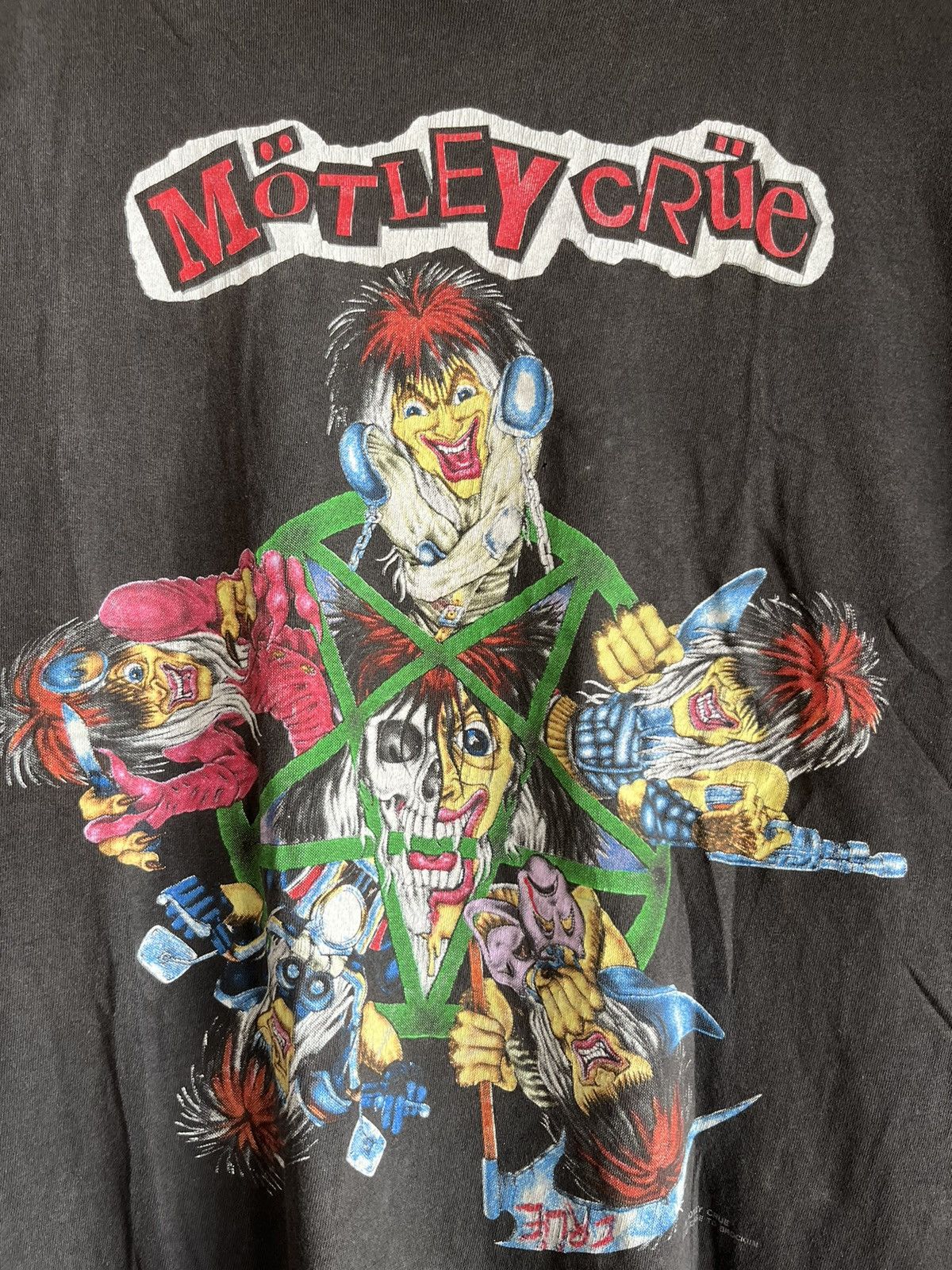 Vintage Motley crue ft22 Size US L / EU 52-54 / 3 - 2 Thumbnail