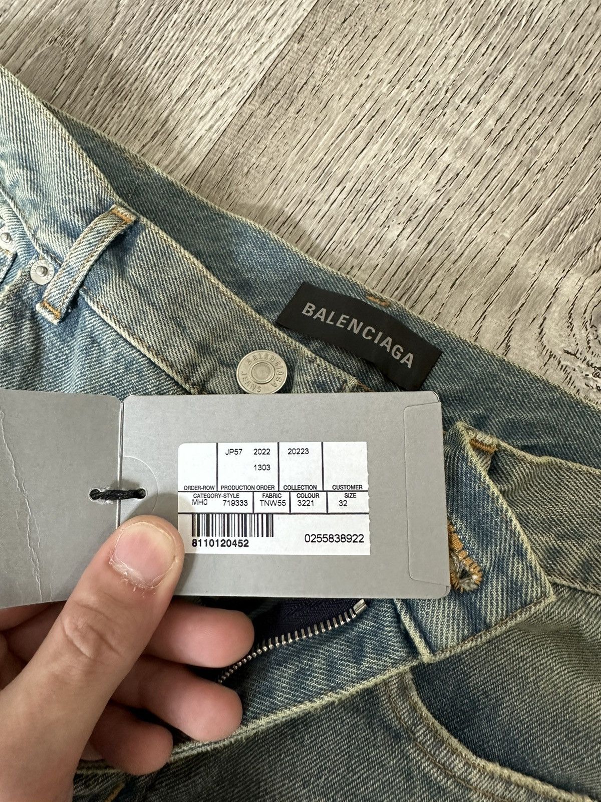 Balenciaga Balenciaga Denim Jeans Size US 32 / EU 48 - 8 Thumbnail