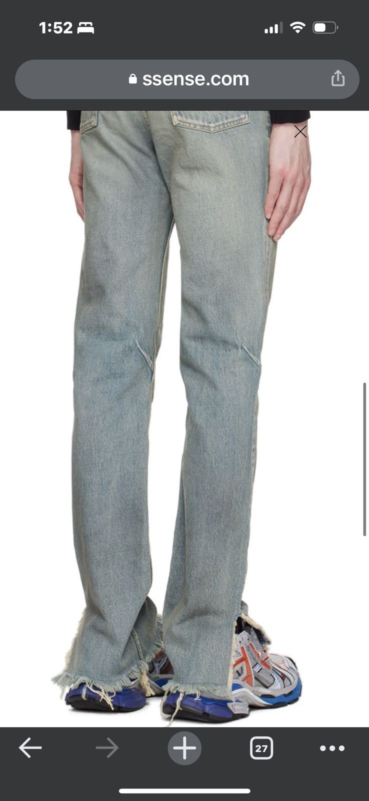 Balenciaga Balenciaga Denim Jeans Size US 32 / EU 48 - 12 Thumbnail