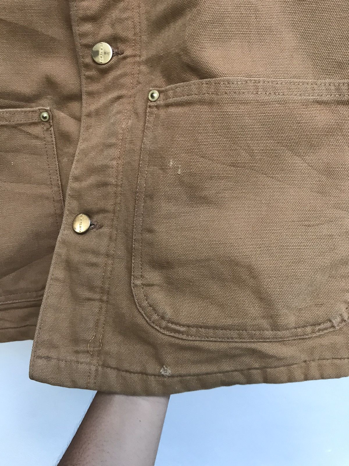 Carhartt Vintage Carhartt Chore Jacket Workers Size US L / EU 52-54 / 3 - 6 Thumbnail