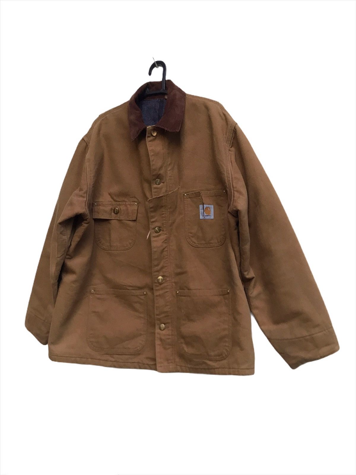 Carhartt Vintage Carhartt Chore Jacket Workers Size US L / EU 52-54 / 3 - 3 Thumbnail