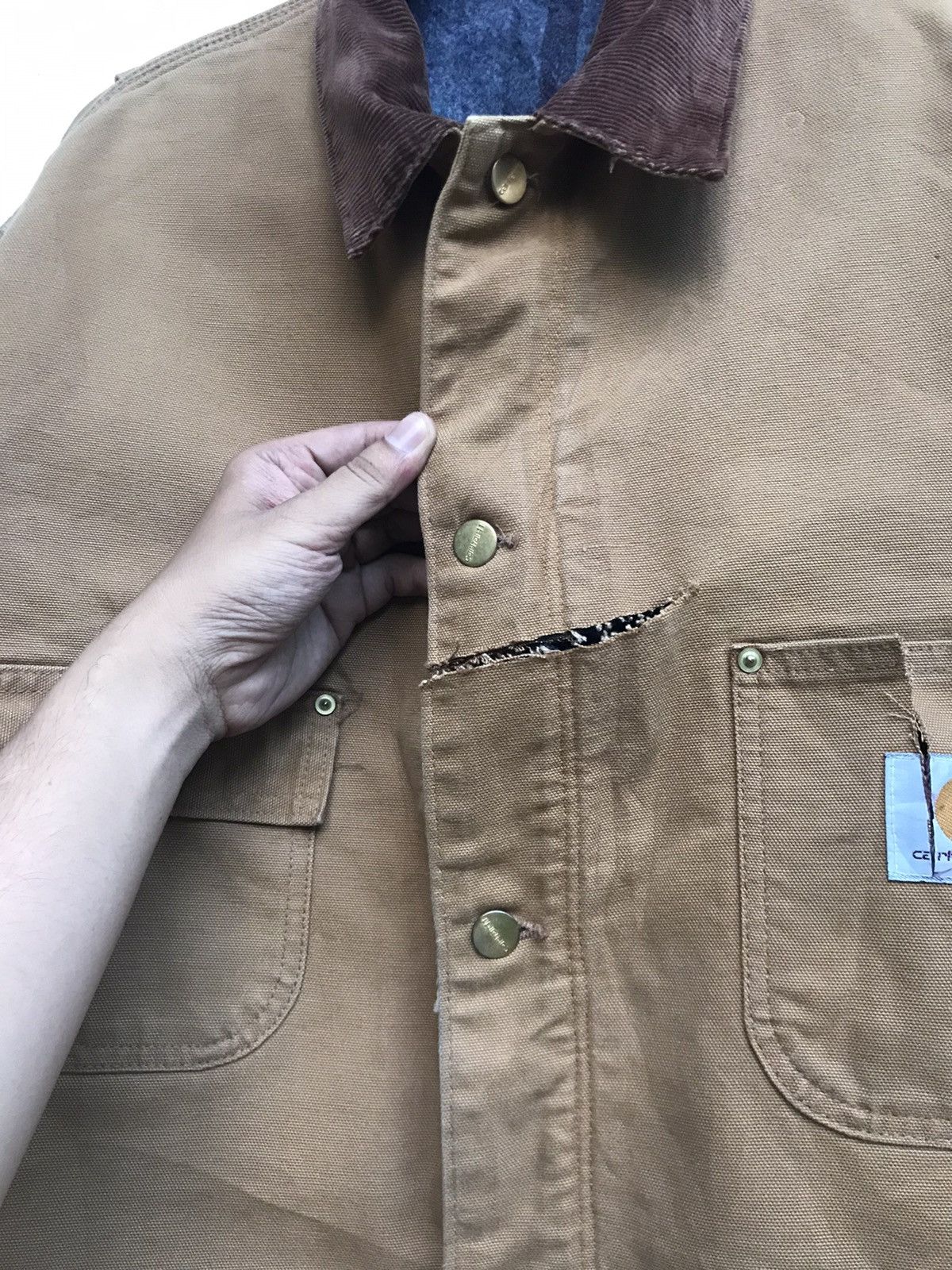 Carhartt Vintage Carhartt Chore Jacket Workers Size US L / EU 52-54 / 3 - 11 Thumbnail