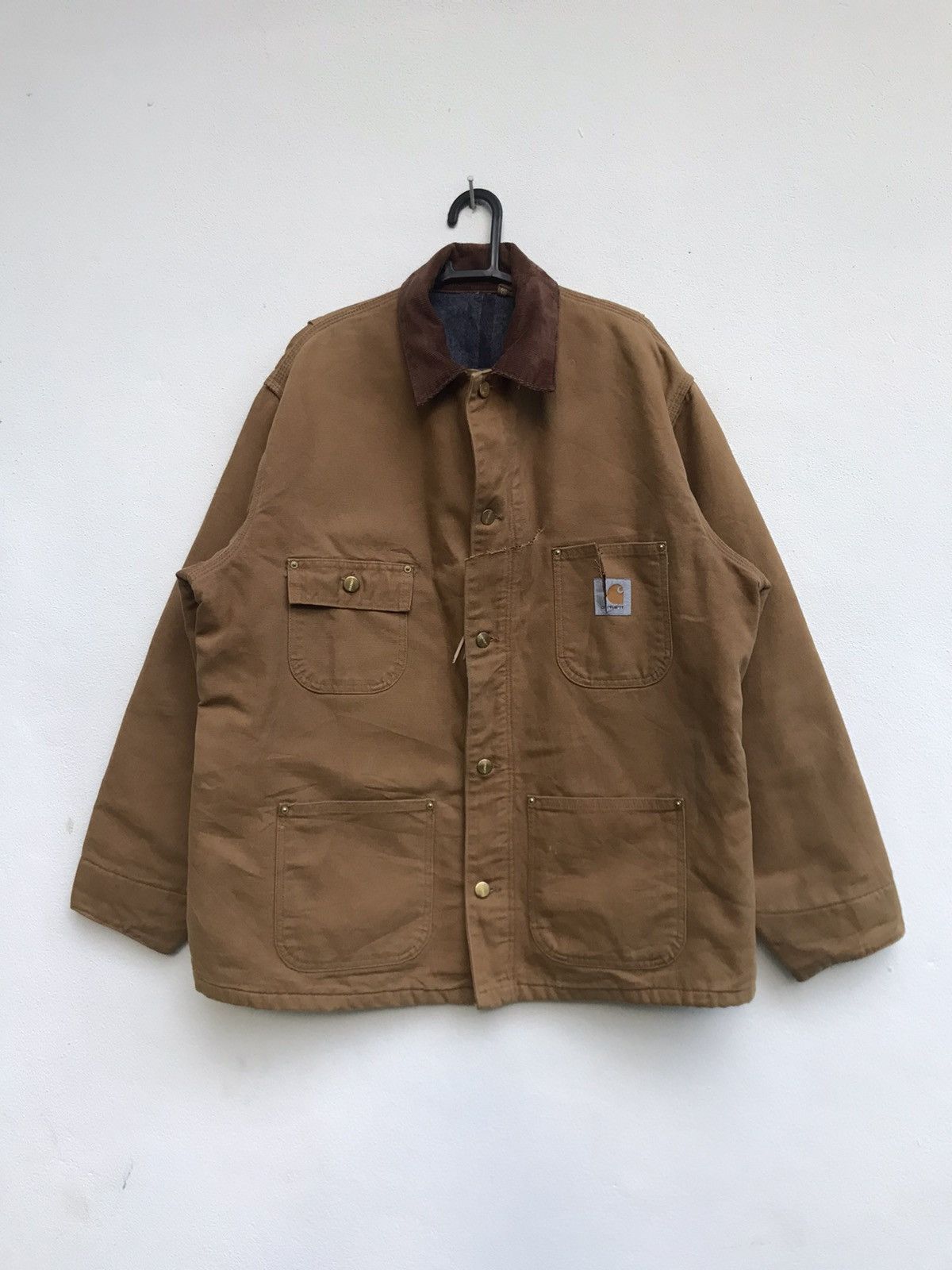 Carhartt Vintage Carhartt Chore Jacket Workers Size US L / EU 52-54 / 3 - 5 Thumbnail