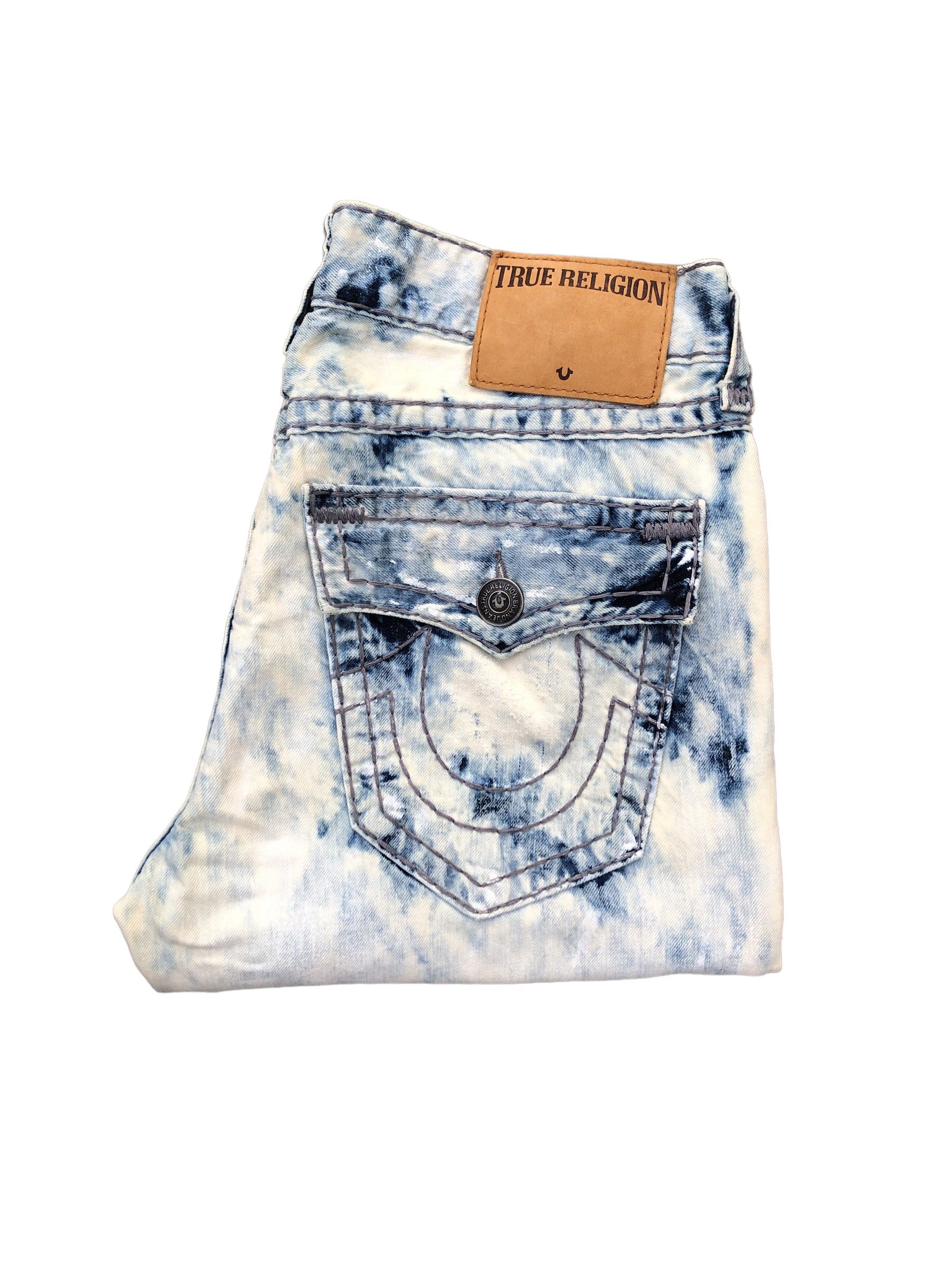 激レア:True Religion “Skull Tab” Ricky Blue True Religion × Vintage Vintage True Religion Jeans Size 33