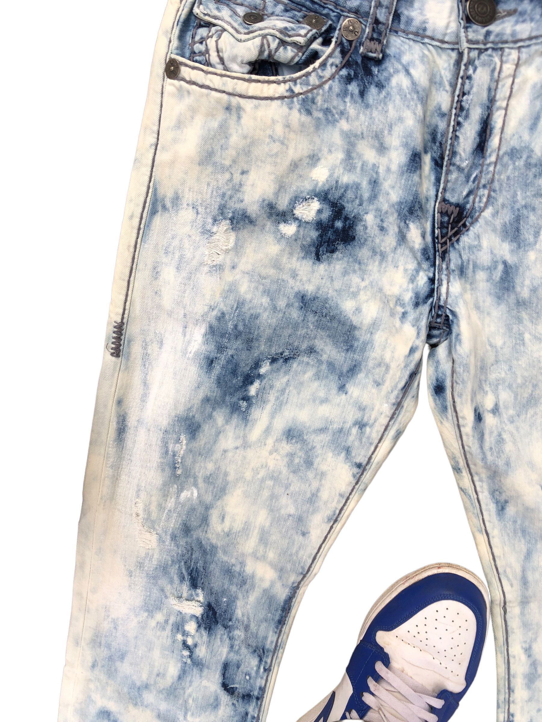 True Religion × Vintage Vintage True Religion Jeans Size 34 RICKY SUPER T Blue Size US 34 / EU 50 - 7 Thumbnail