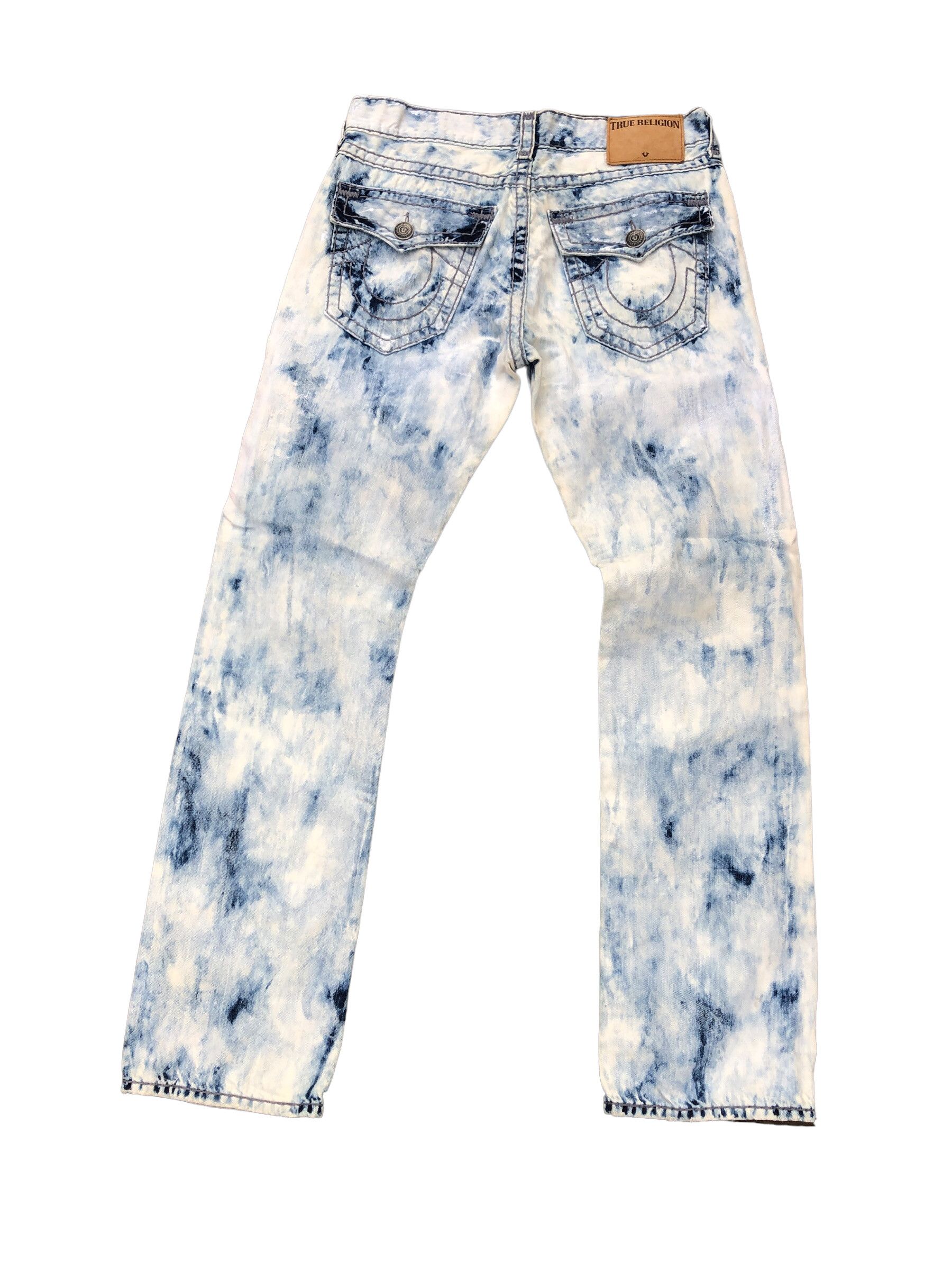 True Religion × Vintage Vintage True Religion Jeans Size 34 RICKY SUPER T Blue Size US 34 / EU 50 - 4 Thumbnail