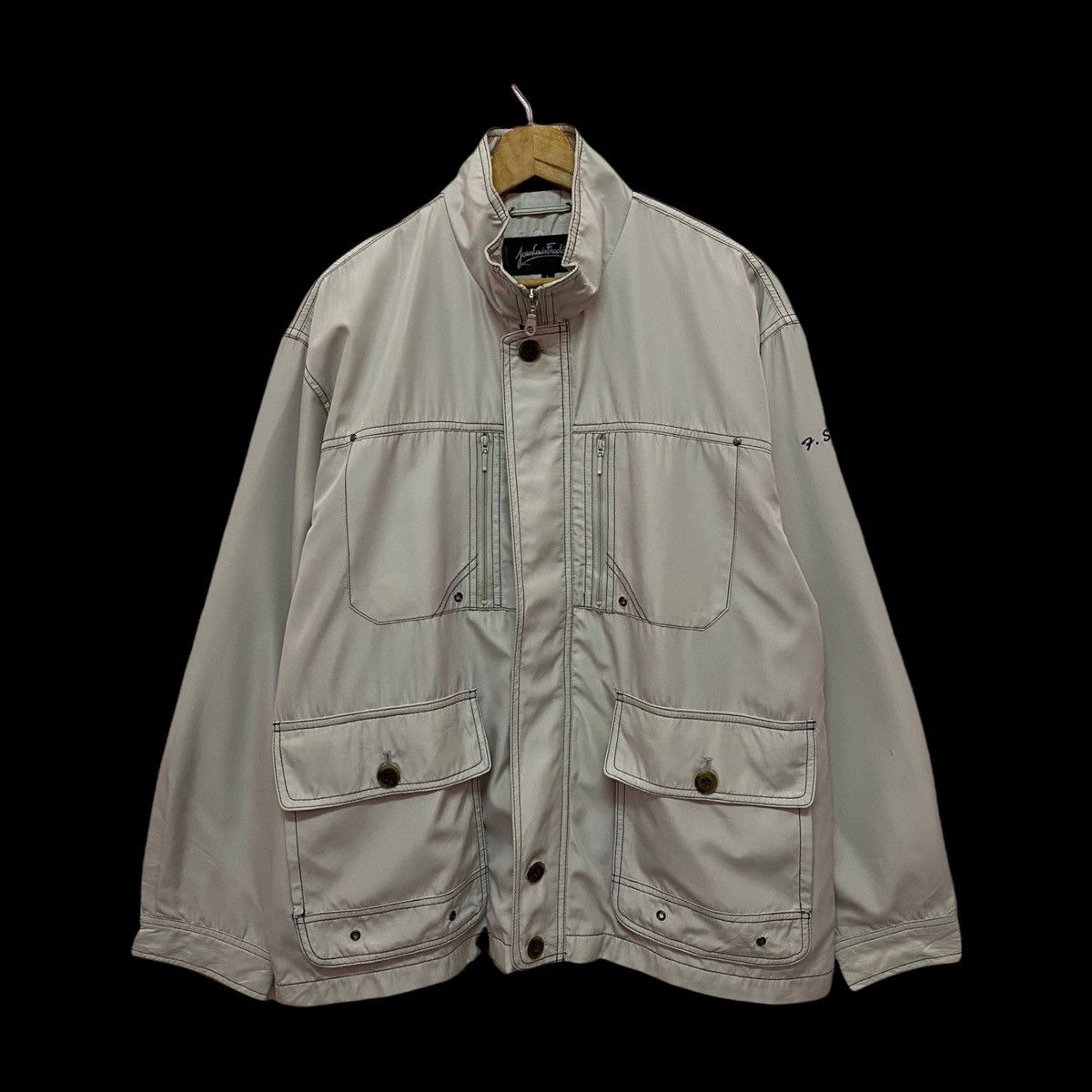 Jean Charles De Castelbajac GRAIL🔥JEAN LOUIS FRADET UOMO DIMODA RARE CHORE JACKET Size US L / EU 52-54 / 3 - 1 Thumbnail