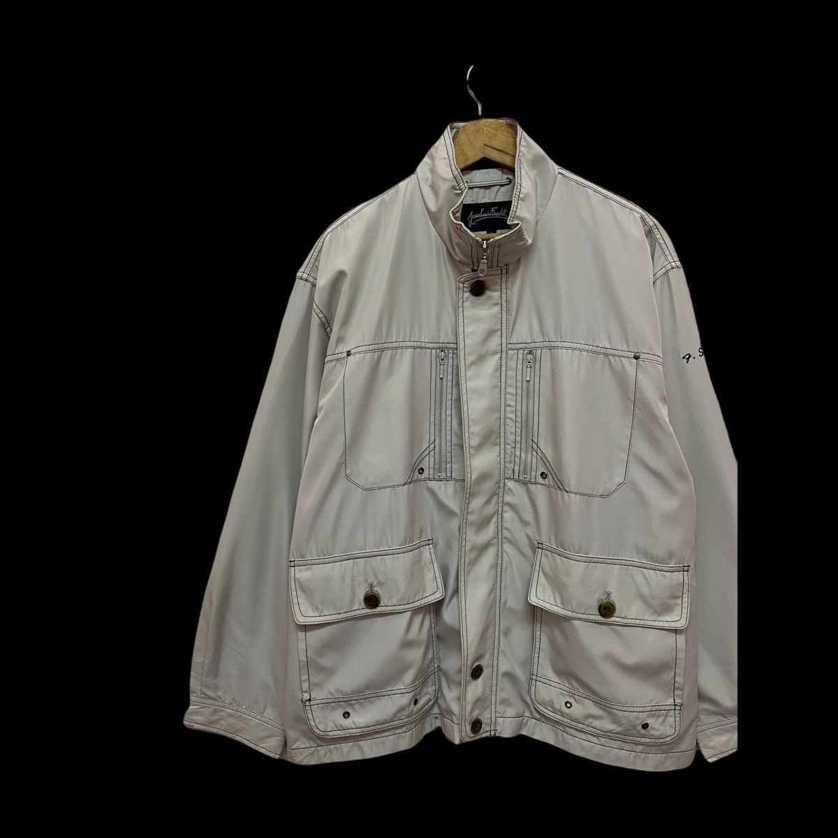 Jean Charles De Castelbajac GRAIL🔥JEAN LOUIS FRADET UOMO DIMODA RARE CHORE JACKET Size US L / EU 52-54 / 3 - 7 Thumbnail