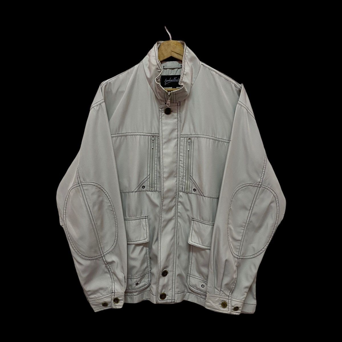 Jean Charles De Castelbajac GRAIL🔥JEAN LOUIS FRADET UOMO DIMODA RARE CHORE JACKET Size US L / EU 52-54 / 3 - 9 Thumbnail