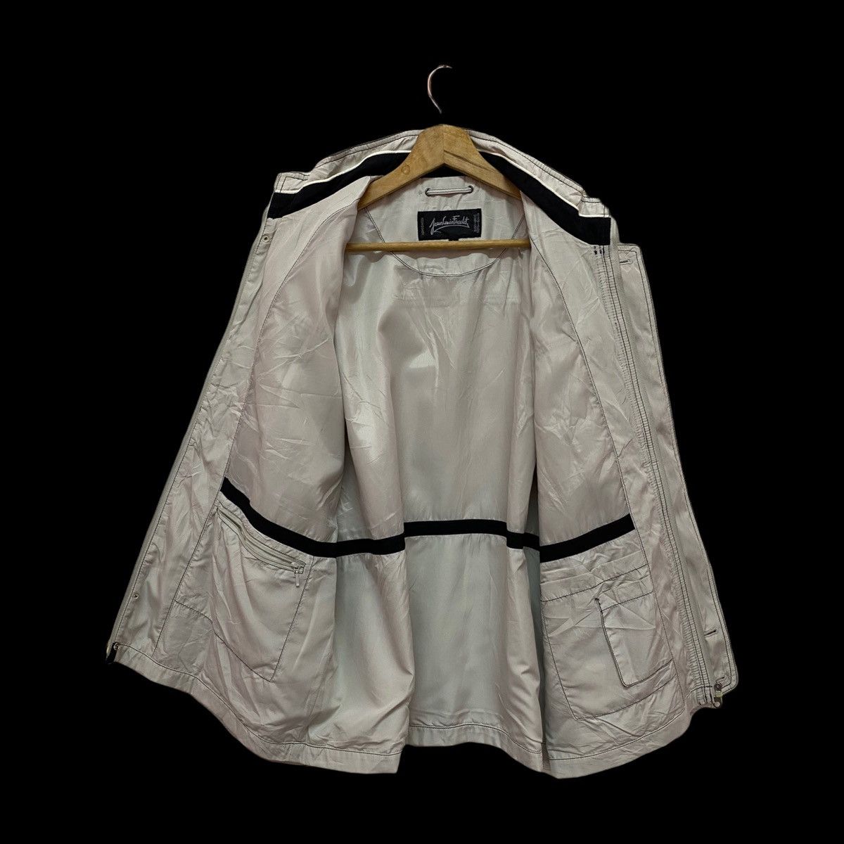 Jean Charles De Castelbajac GRAIL🔥JEAN LOUIS FRADET UOMO DIMODA RARE CHORE JACKET Size US L / EU 52-54 / 3 - 8 Thumbnail