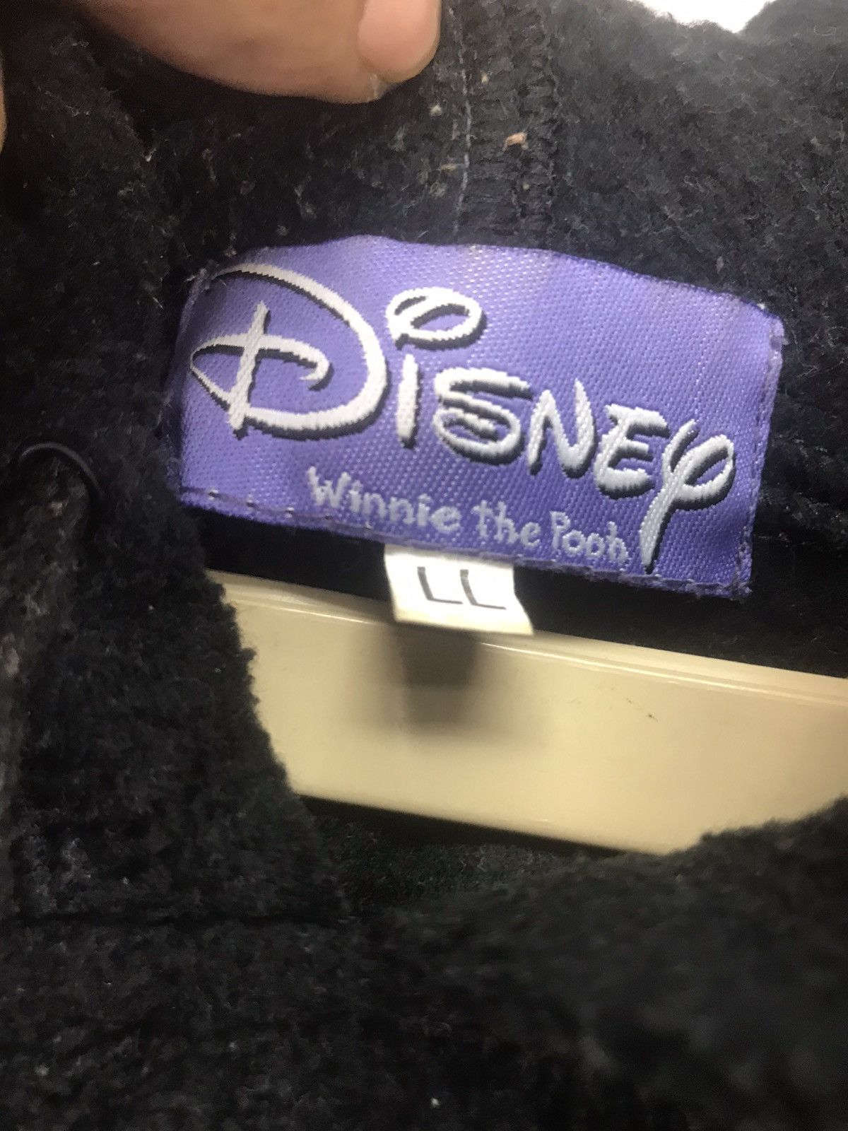 Cartoon Network × Disney Winnie the Pooh embroidered side tipe hoodie pullover Size US M / EU 48-50 / 2 - 3 Thumbnail