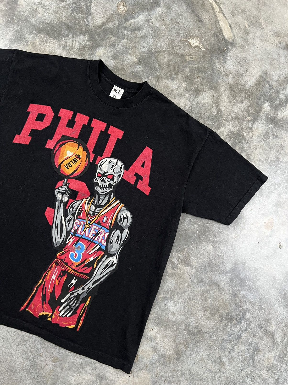 Warren Lotas Warren Lotas Allen Iverson Philadelphia Phila 76ers Tee XL Size US XL / EU 56 / 4 - 2 Thumbnail