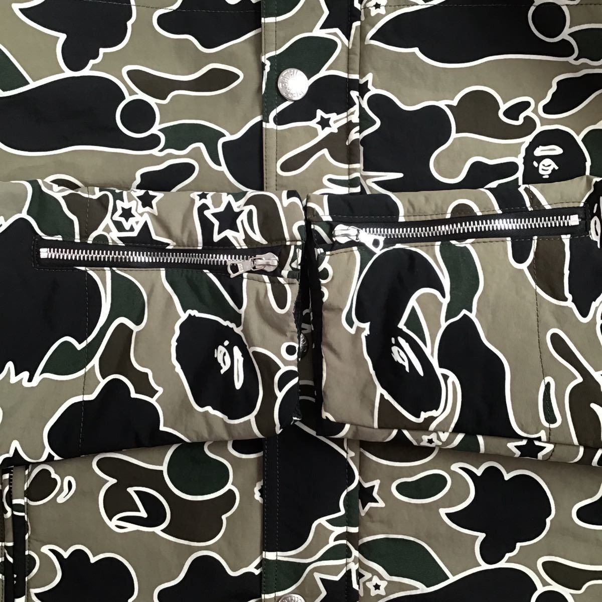 Bape × Nigo BAPE sta camo M65 nylon military jacket ape vintage NIGO Size US L / EU 52-54 / 3 - 7 Thumbnail