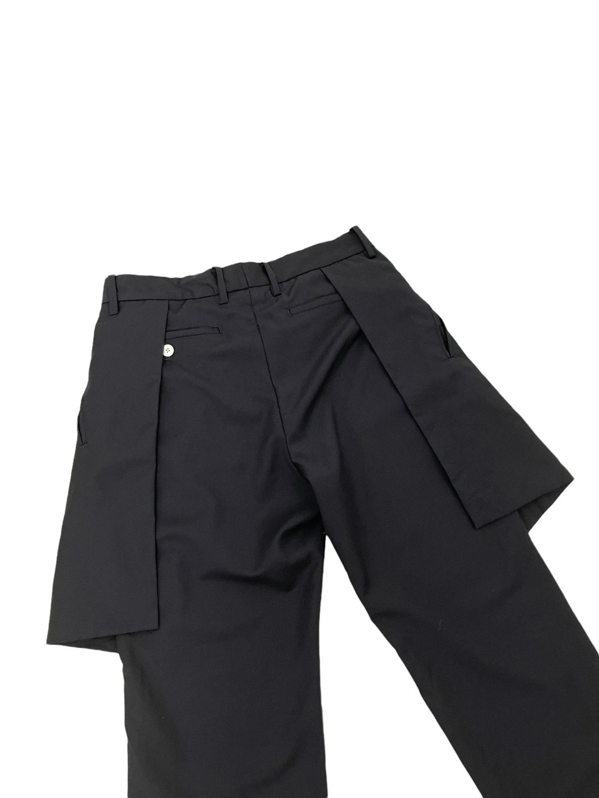 Japanese Brand Made in Japan URU Tokyo Fly Pockets Wool Thin Trouser 7🟦 Size US 30 / EU 46 - 11 Thumbnail