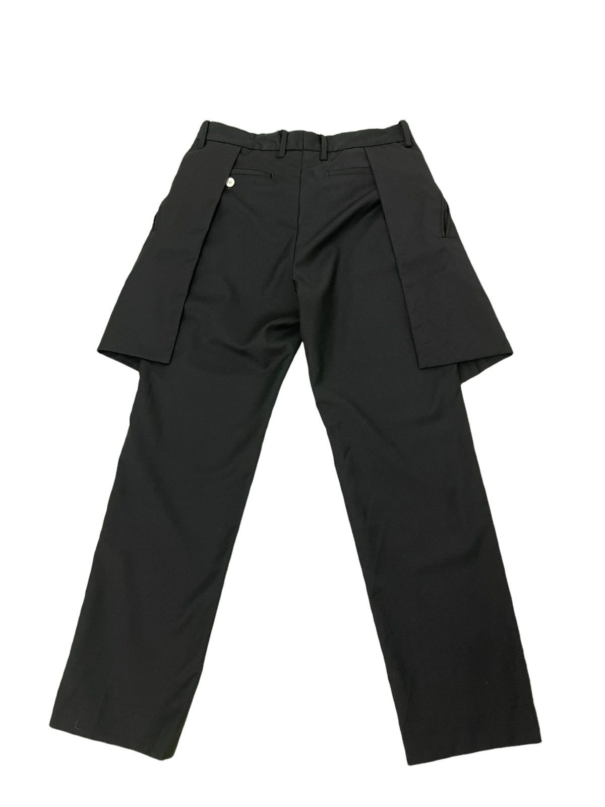 Japanese Brand Made in Japan URU Tokyo Fly Pockets Wool Thin Trouser 7🟦 Size US 30 / EU 46 - 10 Thumbnail