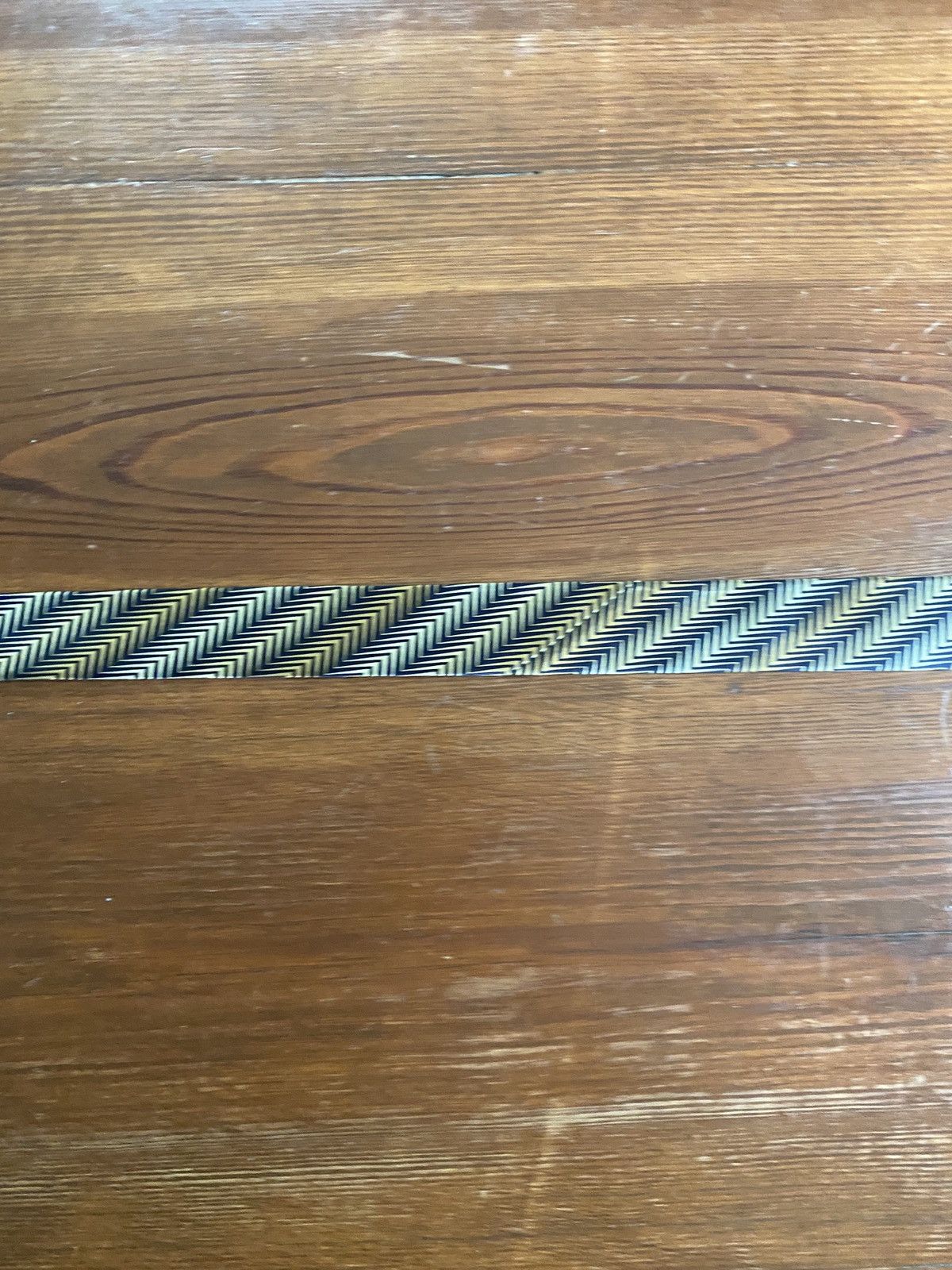Vintage Vintage 80’s Di Moggio Zig Zag Pattern Silk Tie Size ONE SIZE - 6 Thumbnail