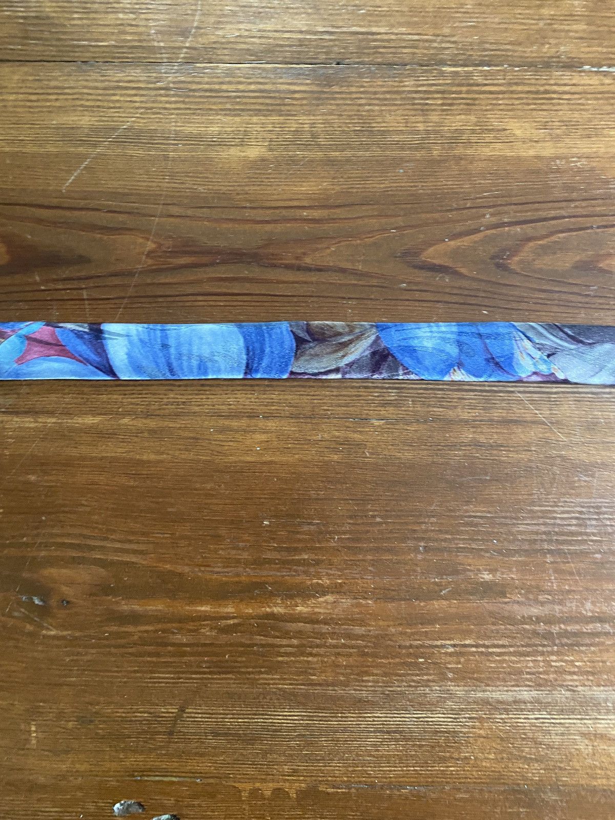 Vintage Vintage 70’s David Crystal Abstract Flowers Polyester Tie Size ONE SIZE - 4 Thumbnail