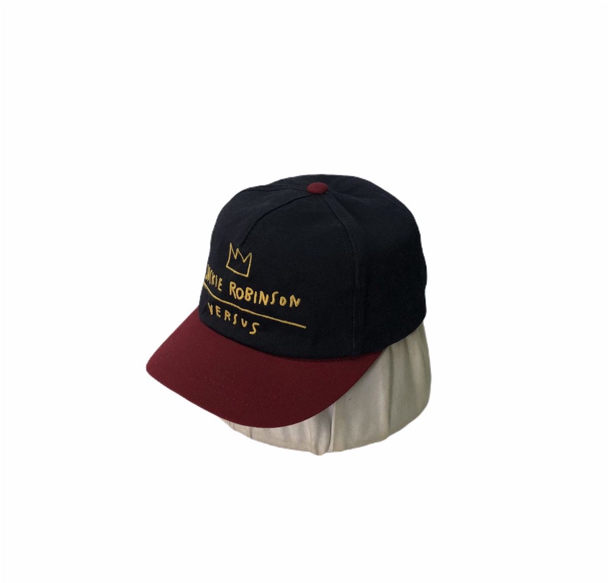 Jean-Michel Basquiat × Versus Jean Michel Basquit X Jackie Robinson X Versus Hats Caps Size ONE SIZE - 4 Thumbnail