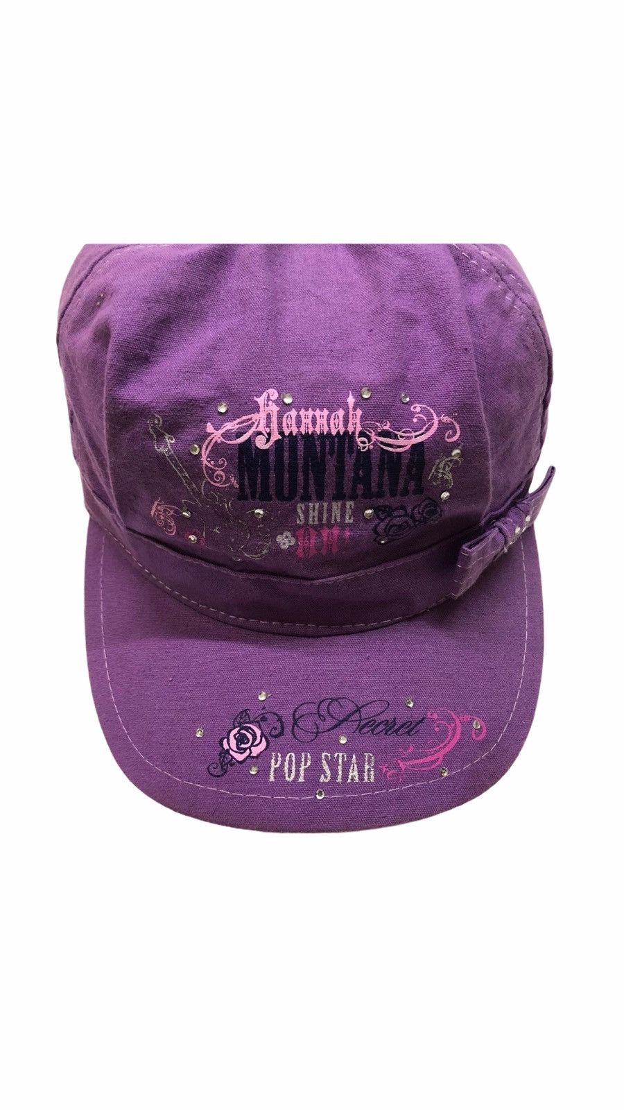 Disney Disney Hannah Montana Anime Popular Cartoon Hats Caps Size ONE SIZE - 2 Thumbnail