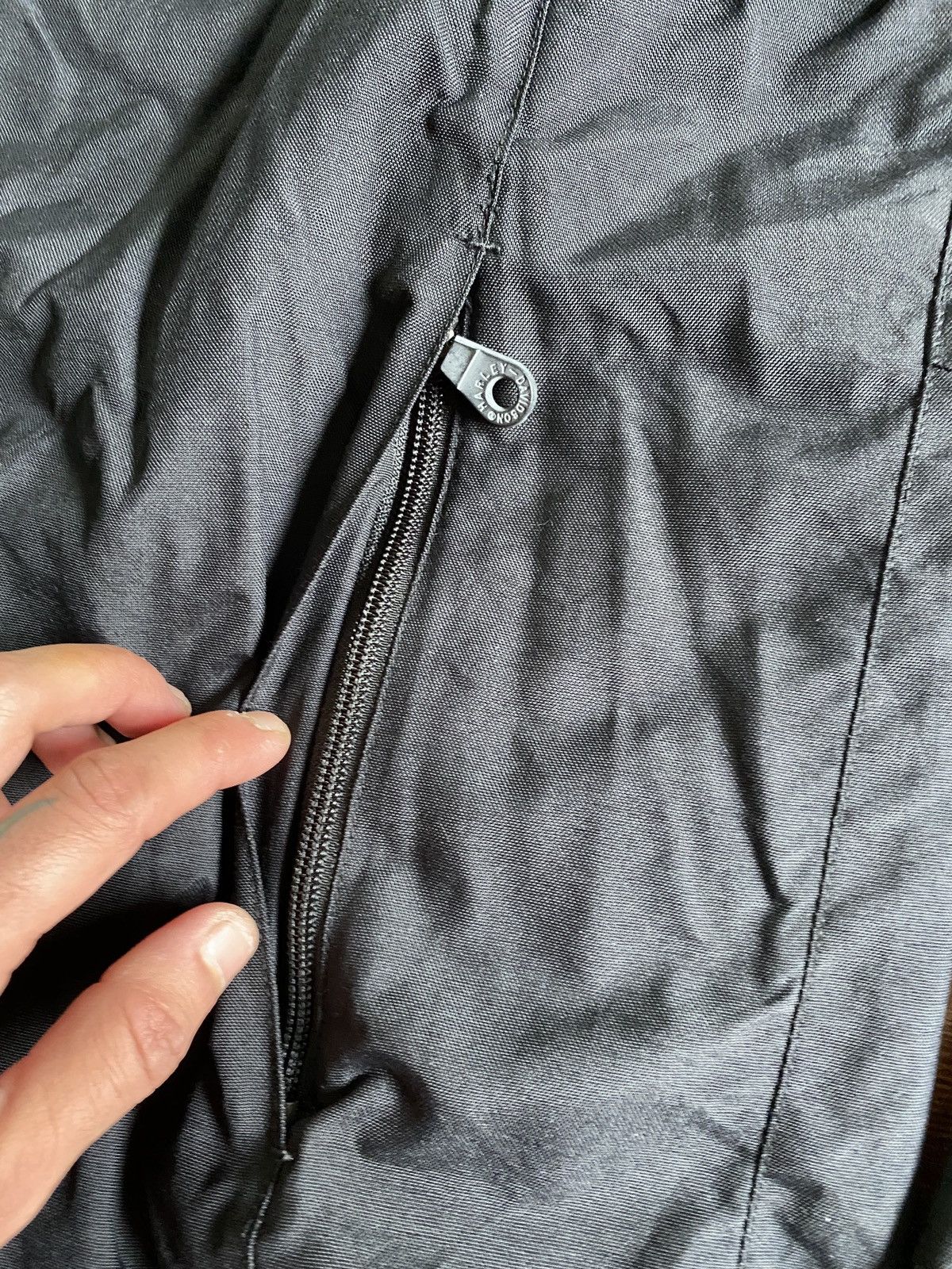 Harley Davidson 2005 Y2K Harley Davidson Full Zip Lightweight Biking Jacket Size US XXL / EU 58 / 5 - 4 Thumbnail