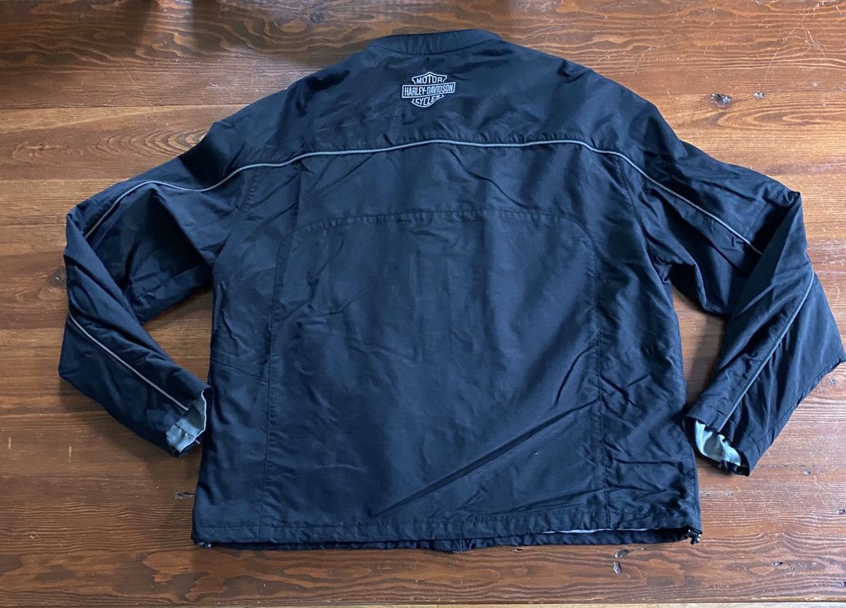 Harley Davidson 2005 Y2K Harley Davidson Full Zip Lightweight Biking Jacket Size US XXL / EU 58 / 5 - 19 Thumbnail