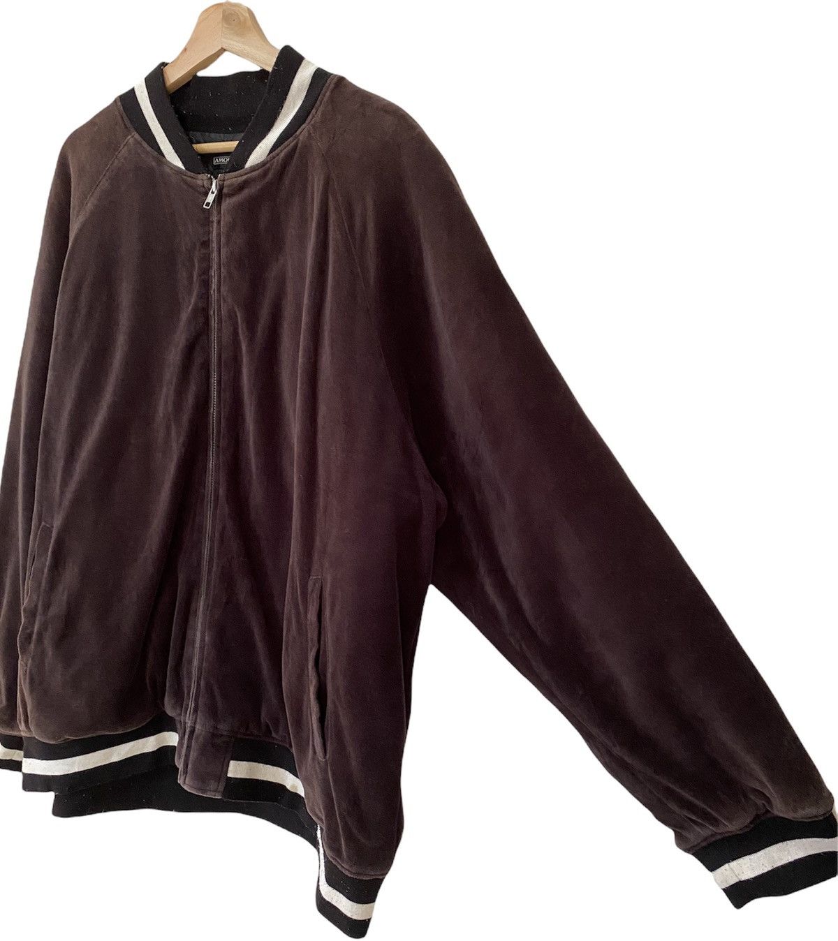 Japanese Brand 🔥VINTAGE SUKAJAN VELVET TIGER EMBROIDERY SOUVENIR JACKET Size US XXL / EU 58 / 5 - 7 Thumbnail