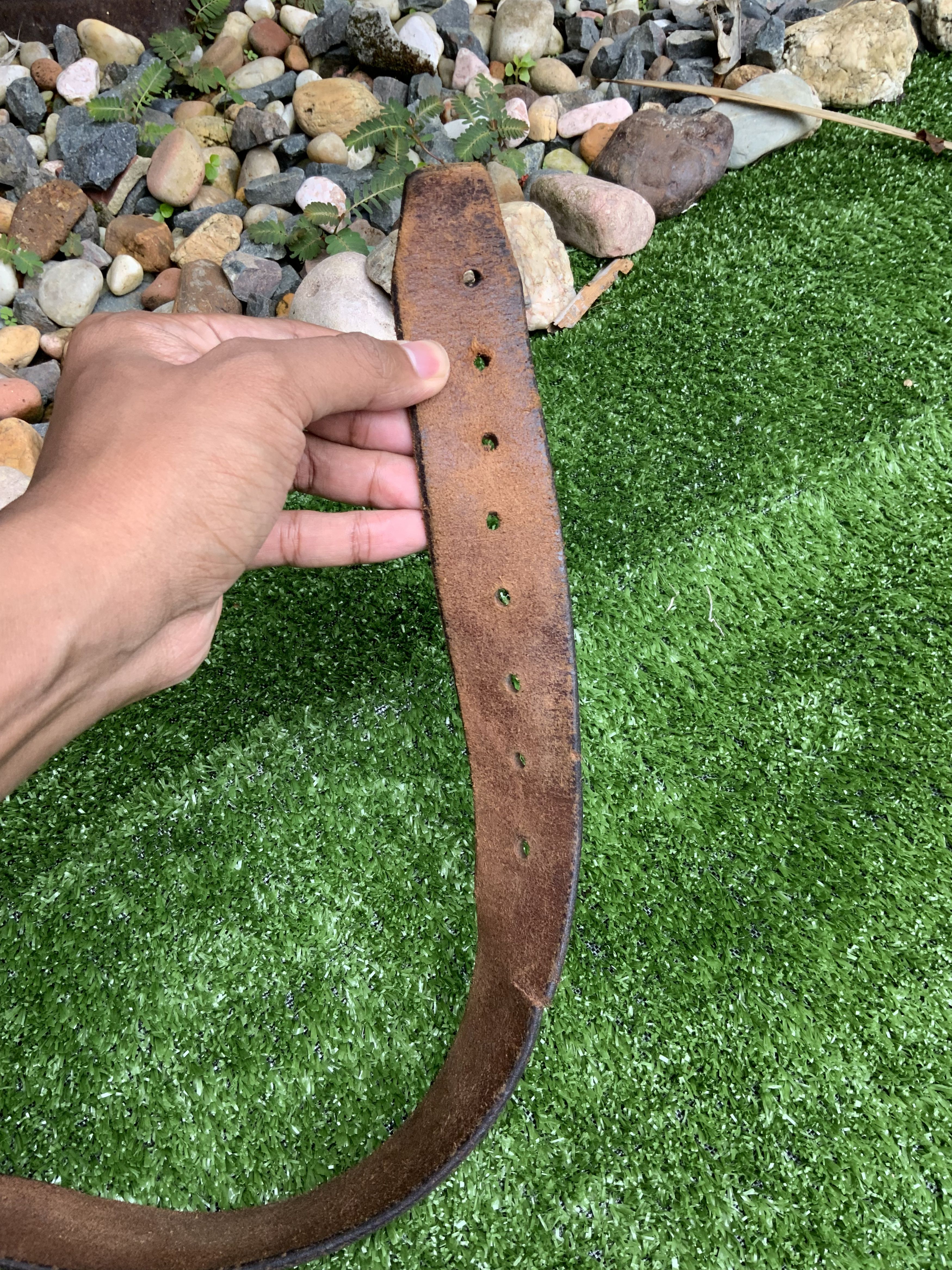 Cowboy Equipment Vintage Cowboy ©️1990 PainTree Leather Belt Made in USA 🔥 Size ONE SIZE - 10 Thumbnail