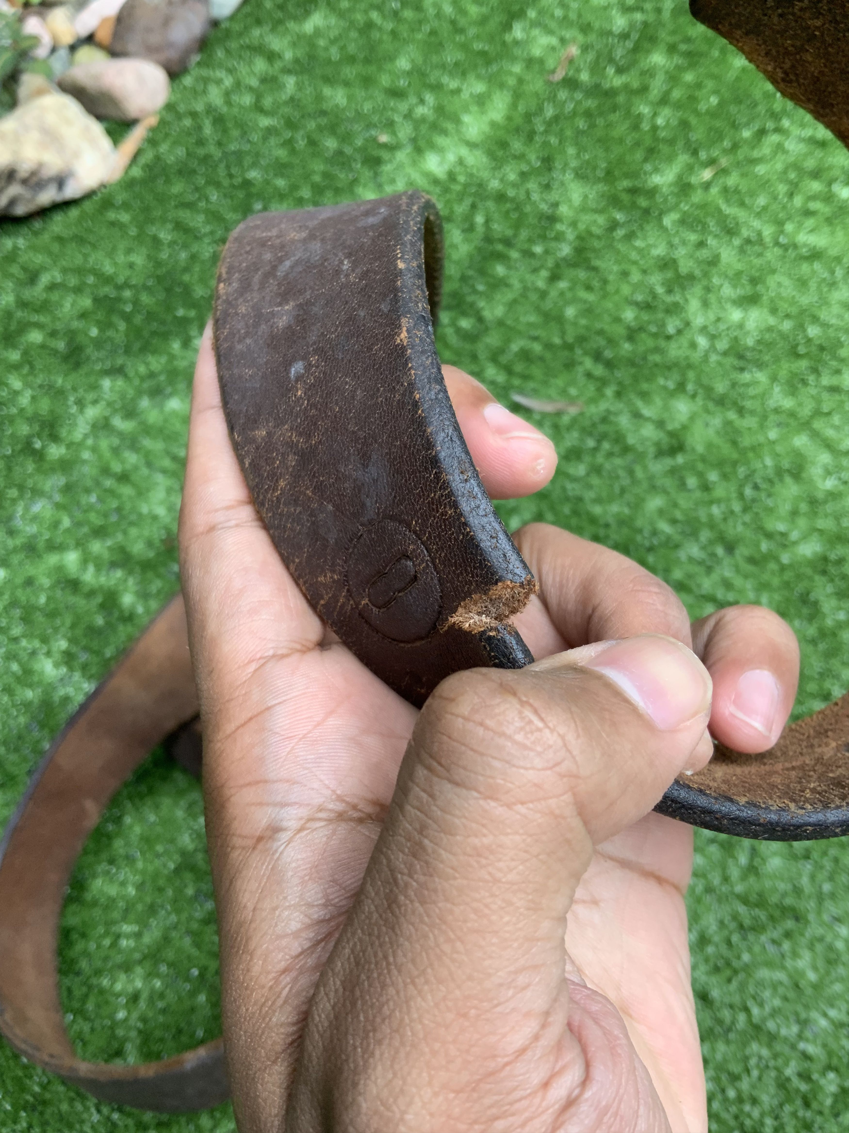 Cowboy Equipment Vintage Cowboy ©️1990 PainTree Leather Belt Made in USA 🔥 Size ONE SIZE - 15 Thumbnail