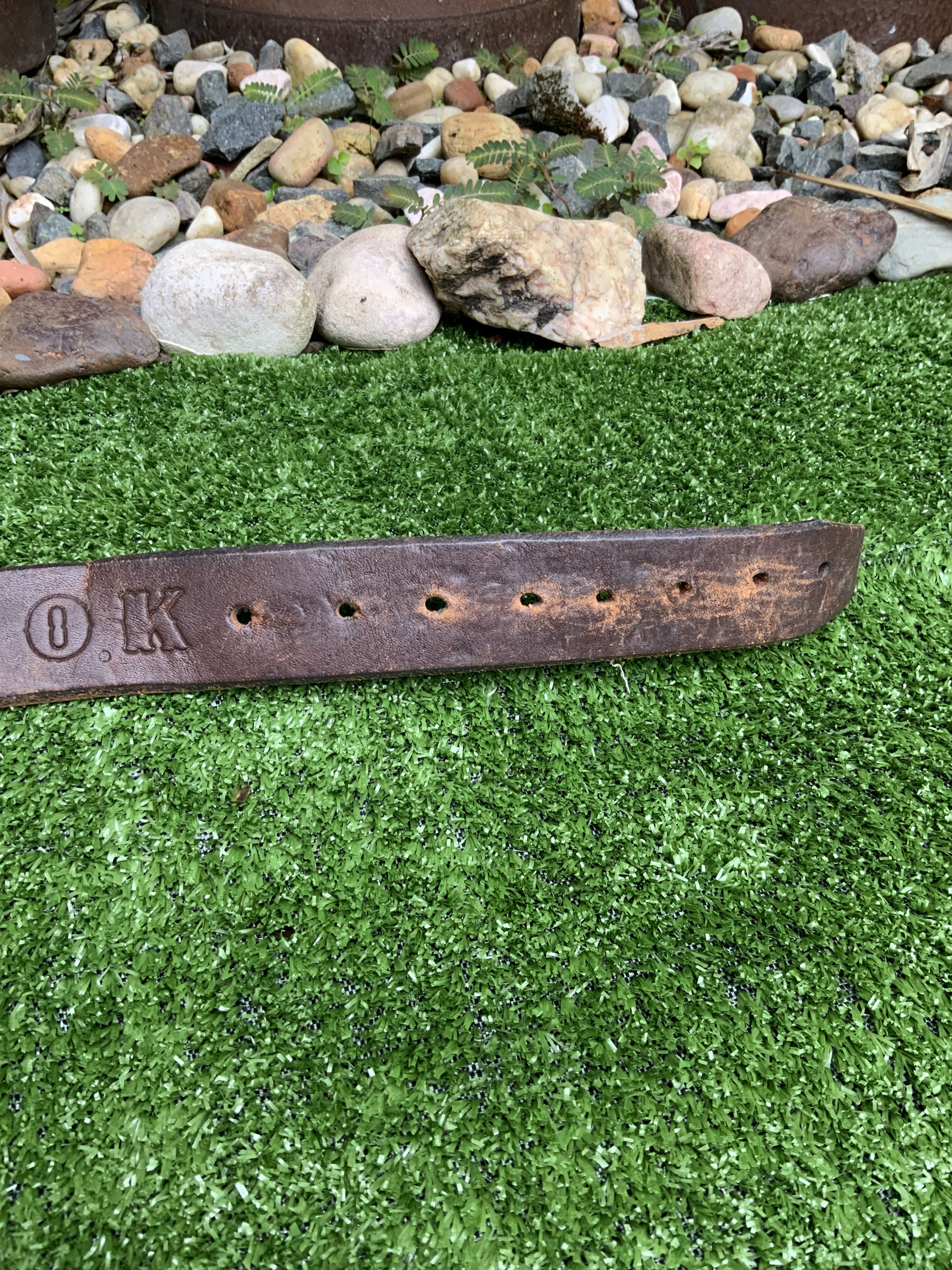 Cowboy Equipment Vintage Cowboy ©️1990 PainTree Leather Belt Made in USA 🔥 Size ONE SIZE - 4 Thumbnail
