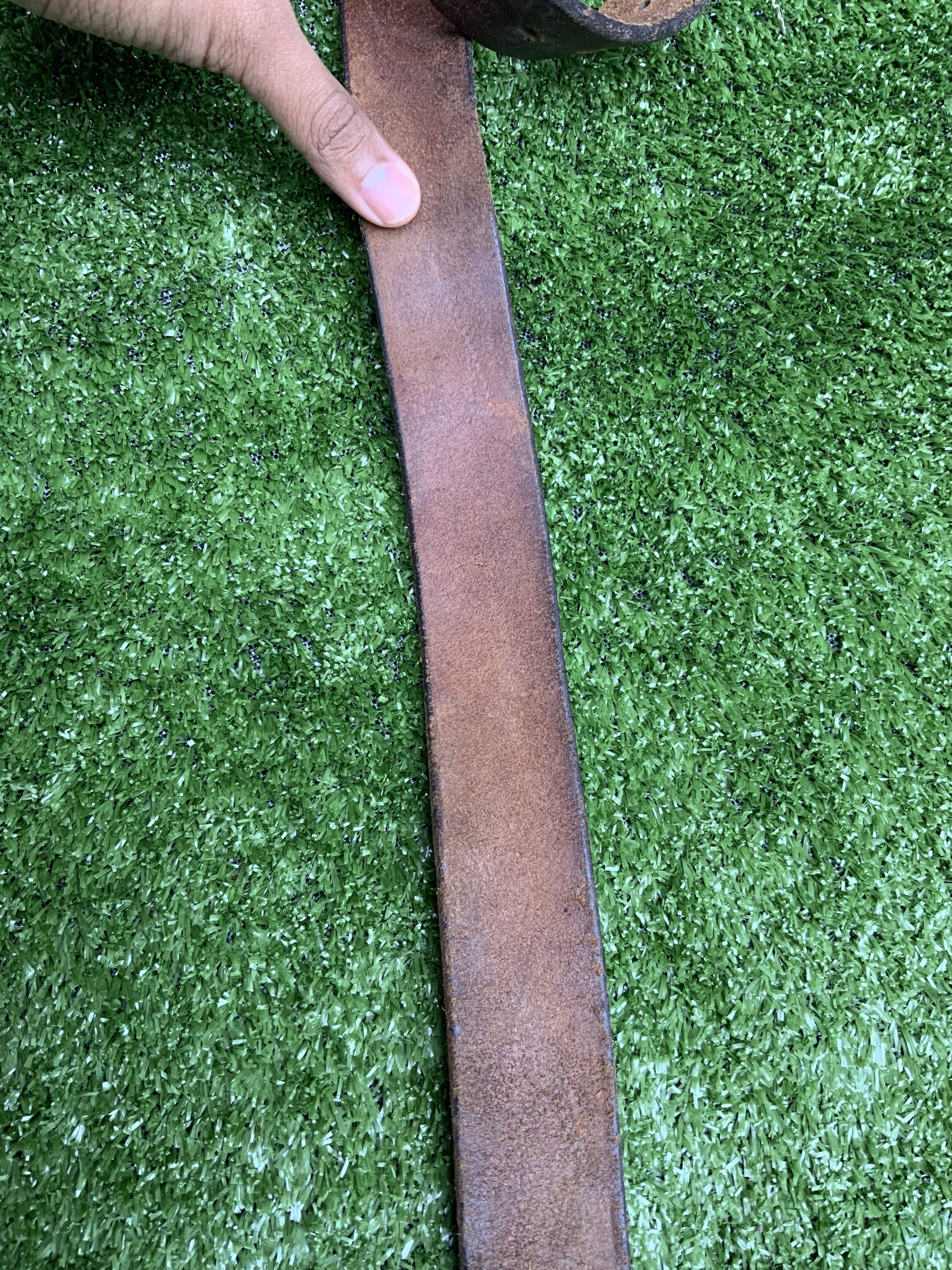 Cowboy Equipment Vintage Cowboy ©️1990 PainTree Leather Belt Made in USA 🔥 Size ONE SIZE - 12 Thumbnail