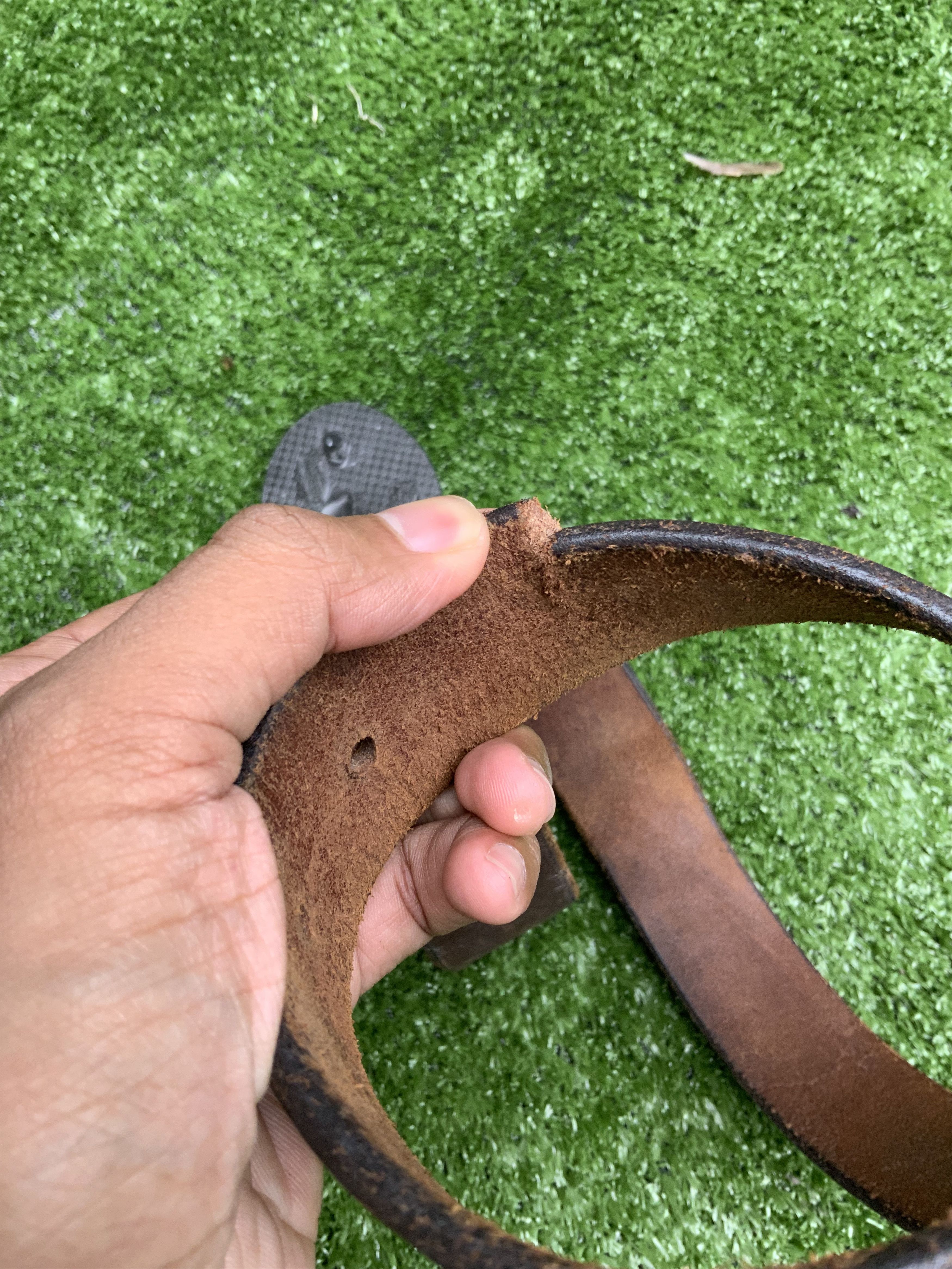 Cowboy Equipment Vintage Cowboy ©️1990 PainTree Leather Belt Made in USA 🔥 Size ONE SIZE - 16 Thumbnail